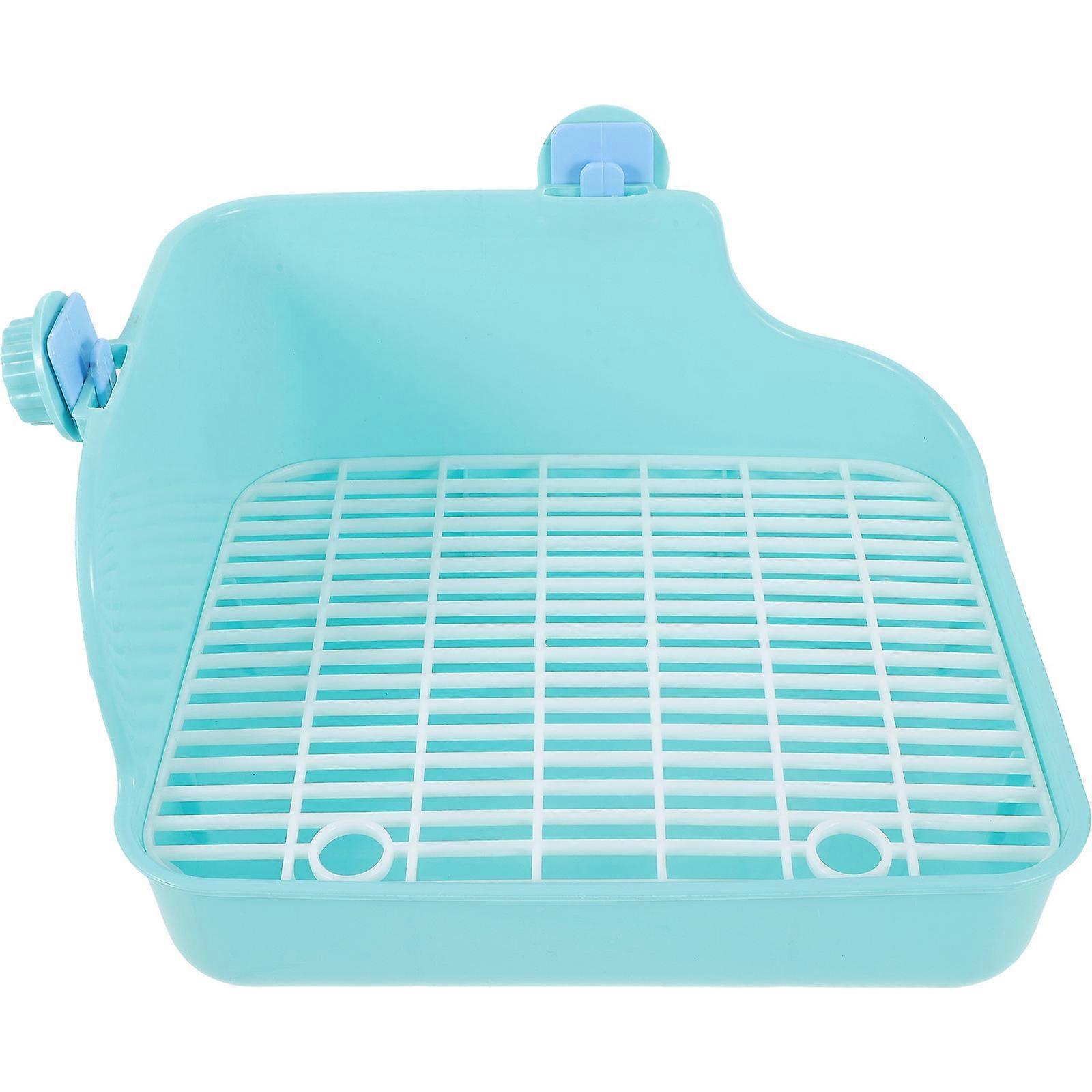 Rabbit Potty Trainer For Small Pets Odour Resistant And Stain Resistant Light Green 1Pack