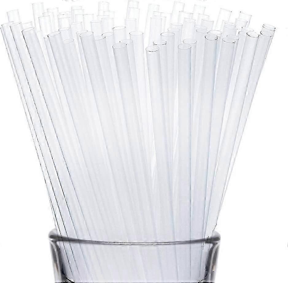Plastic Drinking Straws Disposable Kid Friendly (clear, 250)