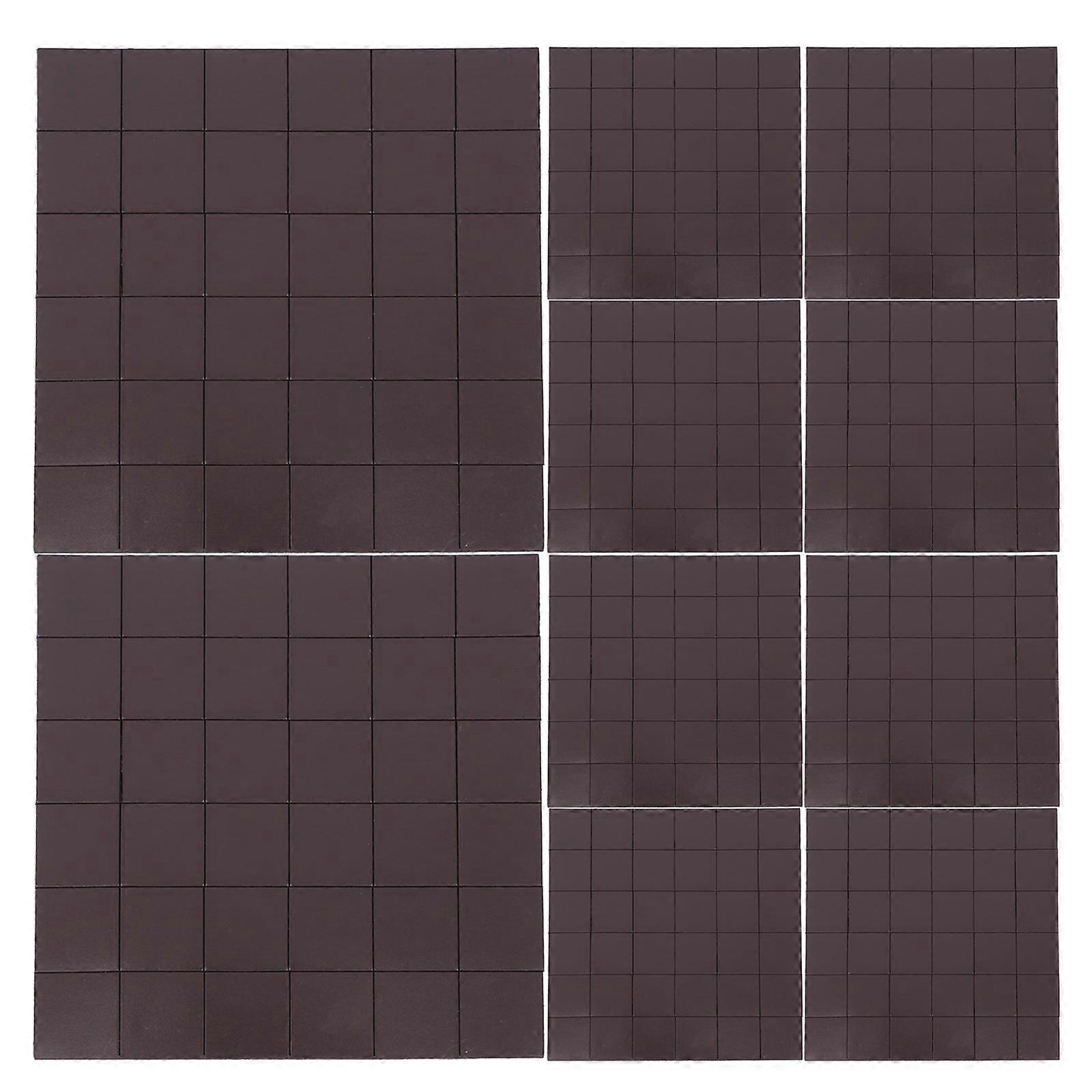 Magnet Sheet For Car Flexible Magnetic Sheet For Fridge Decor Adhesive Backing 9.20X9.00X0.10CM 10 Sets
