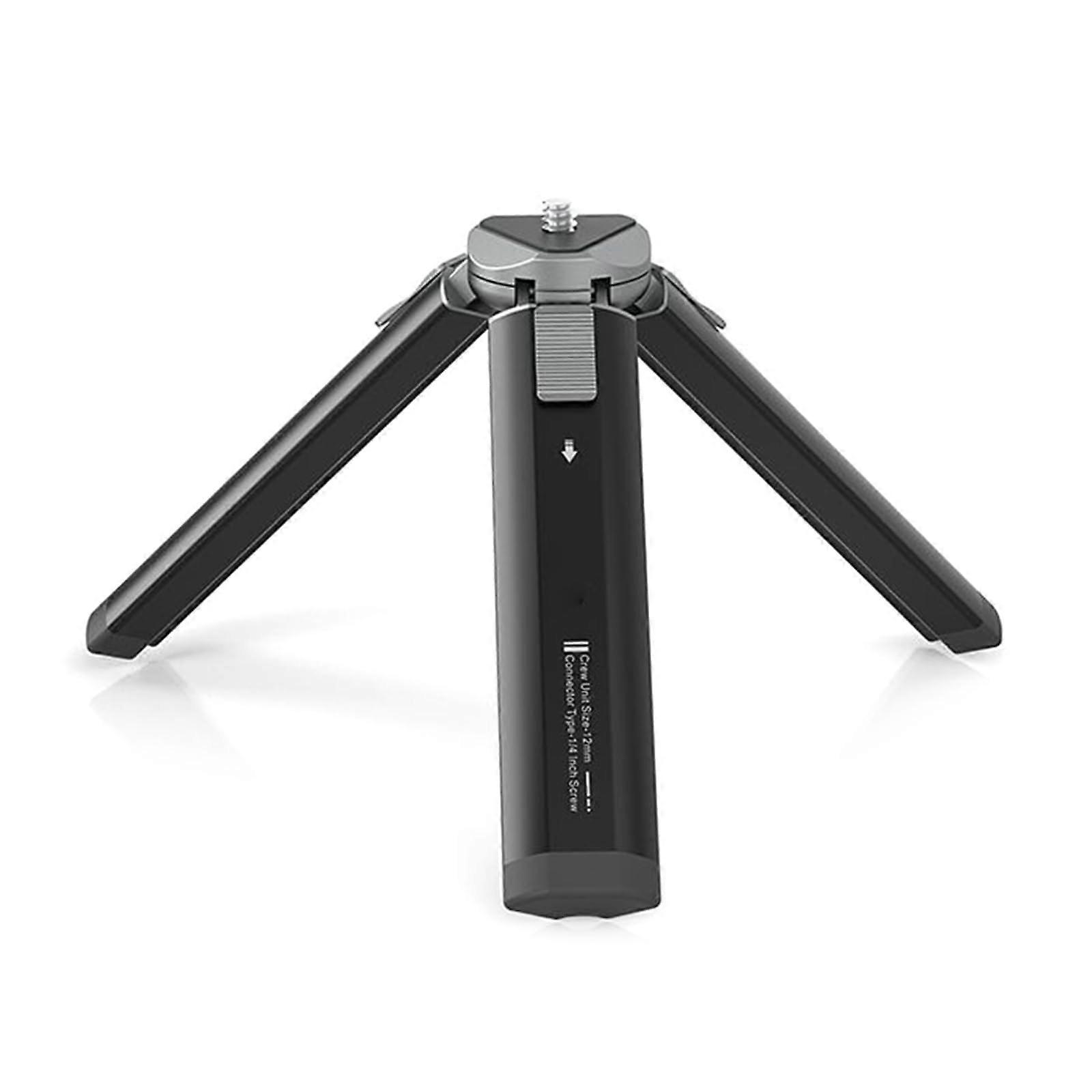 1/4 Inch Screw Desktop Camera Stand Metal Camera Tripod Extendable