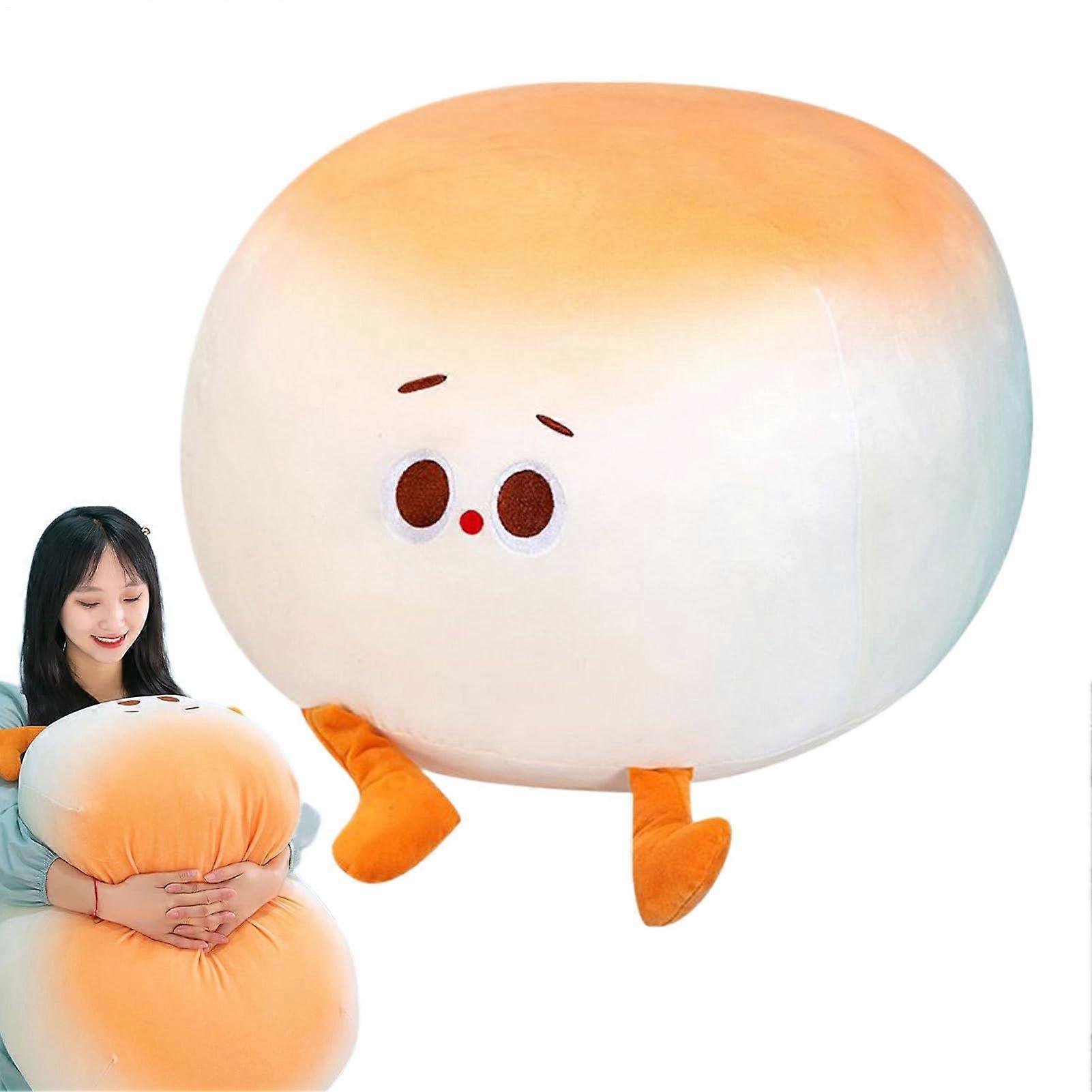 Muted Bun Plush Toy | Soft Decorative Doll for Nap and Playtime | Simulation Snack Cushion for Kids and Teens