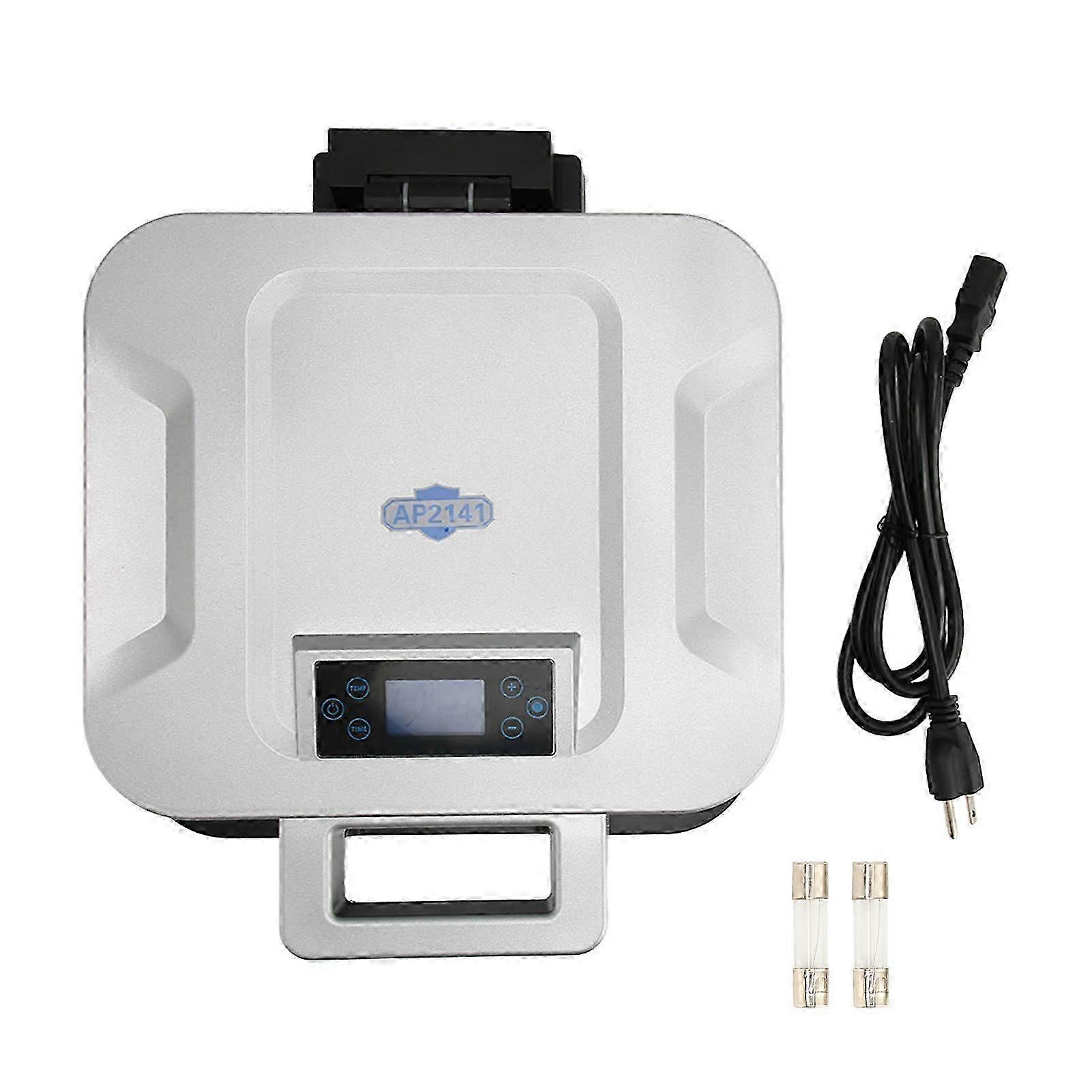 Heat Press Machine 23x30cm Double Tube Heating Stainless Steel Plastic T Shirt Printer For Home