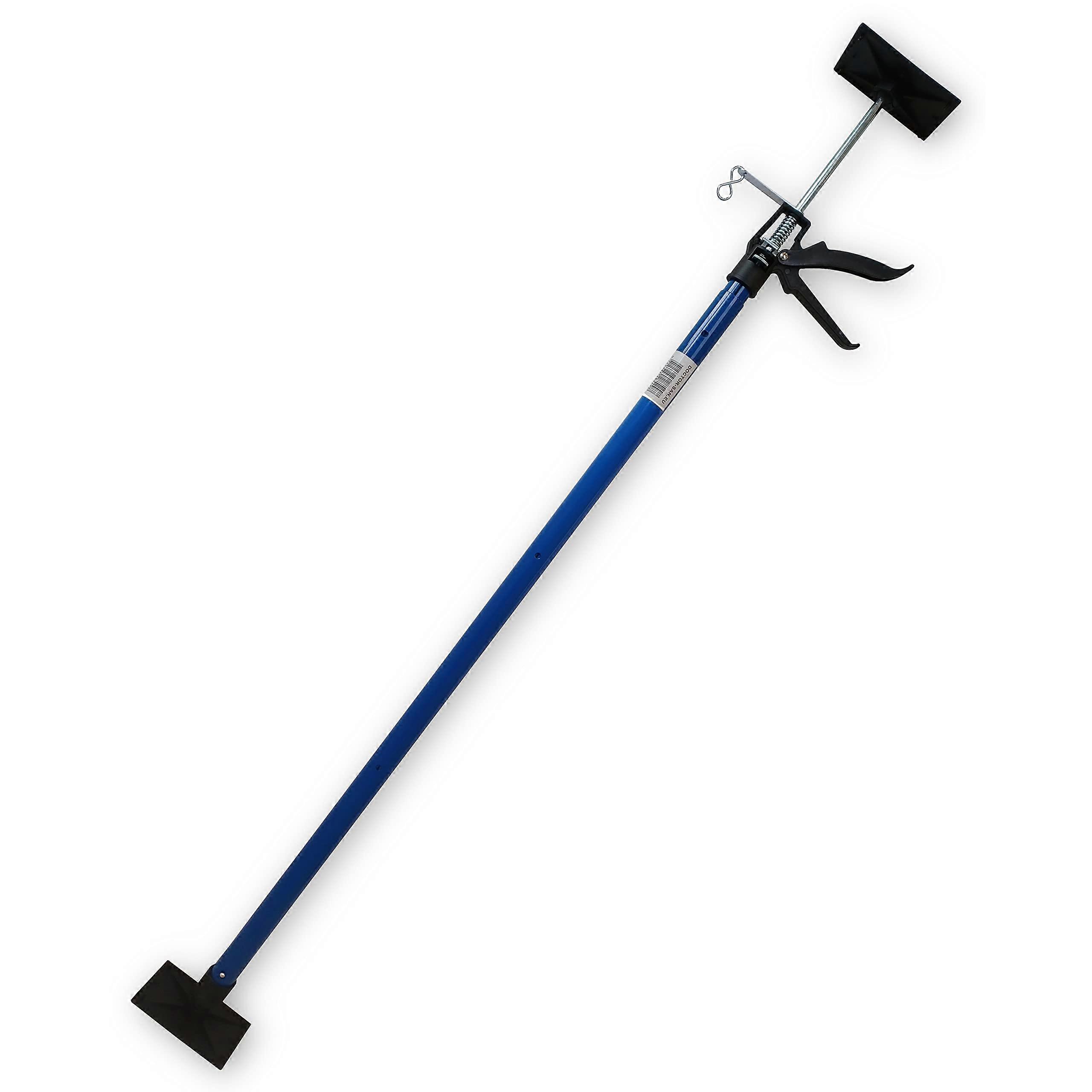 Mounting support from 115290 cm, 30 kg load capacity, telescopic ceiling support, onehanded operation, blue (1)
