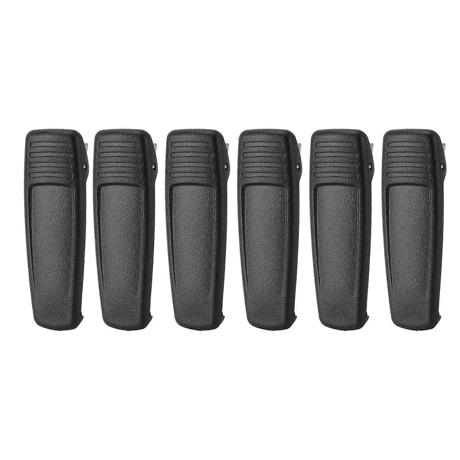 6PCS Replacement Belt Clips for TAIT TP8100 TP8110 TP8120 TP8135 TP8140 TP9300 TP9400 2 Way Radio, Durable Intercom Belt Clamp Accessories