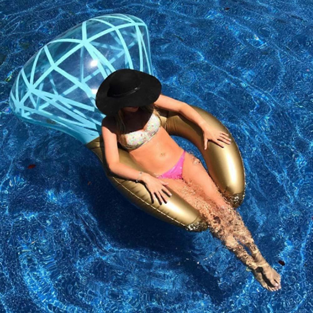 Inflatable Pool Float, Inflatable Pool Toy, Summer PVC, Diamond Water Inflatable