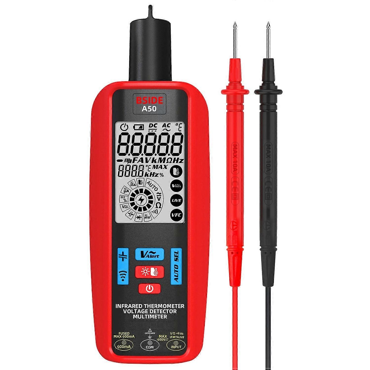 BSIDE A50 Infrared Temperature Test Digital Multimeter A50