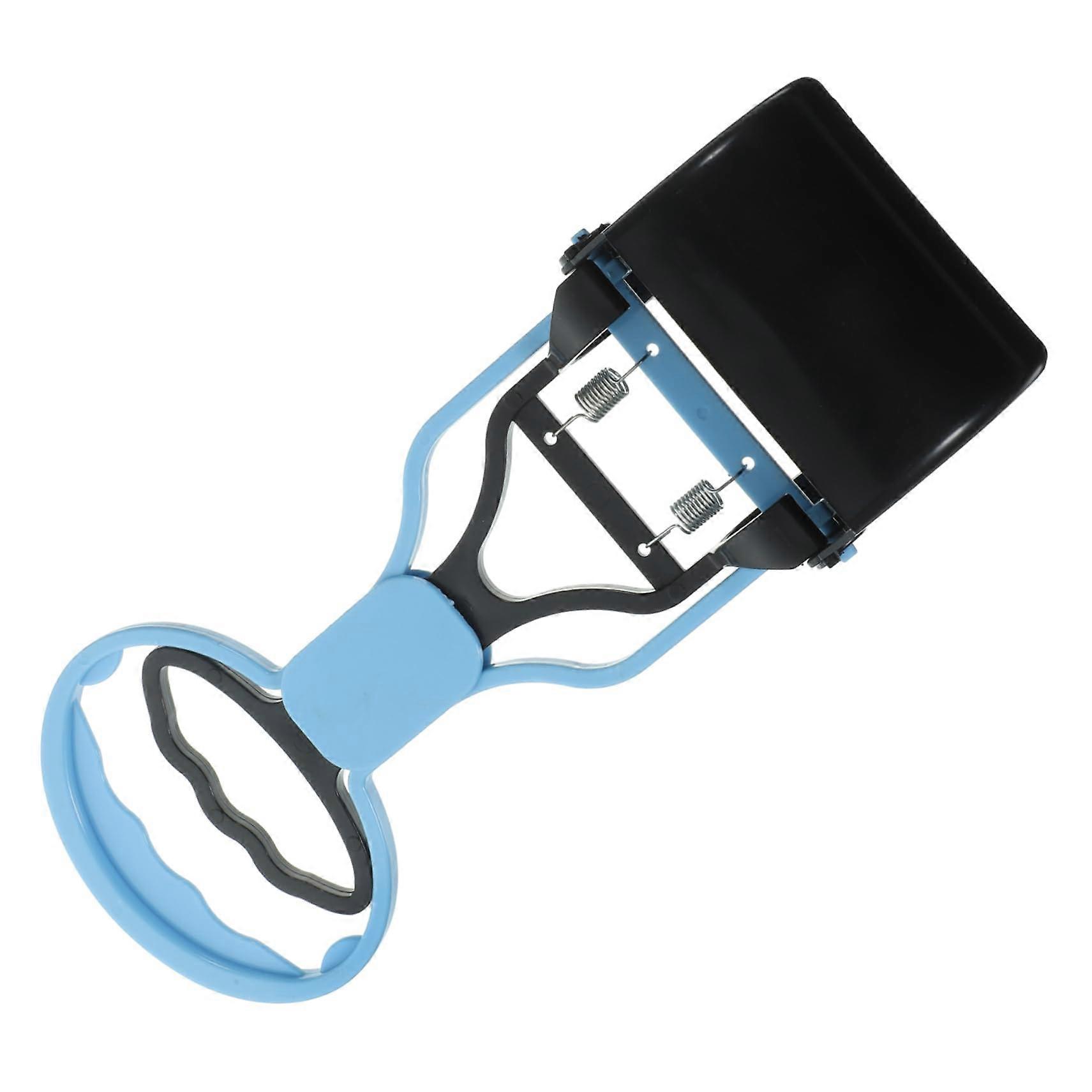 Dog Poop Scoop, Dog Poop Collector With Paw Handle, Outdoor Use, Blue