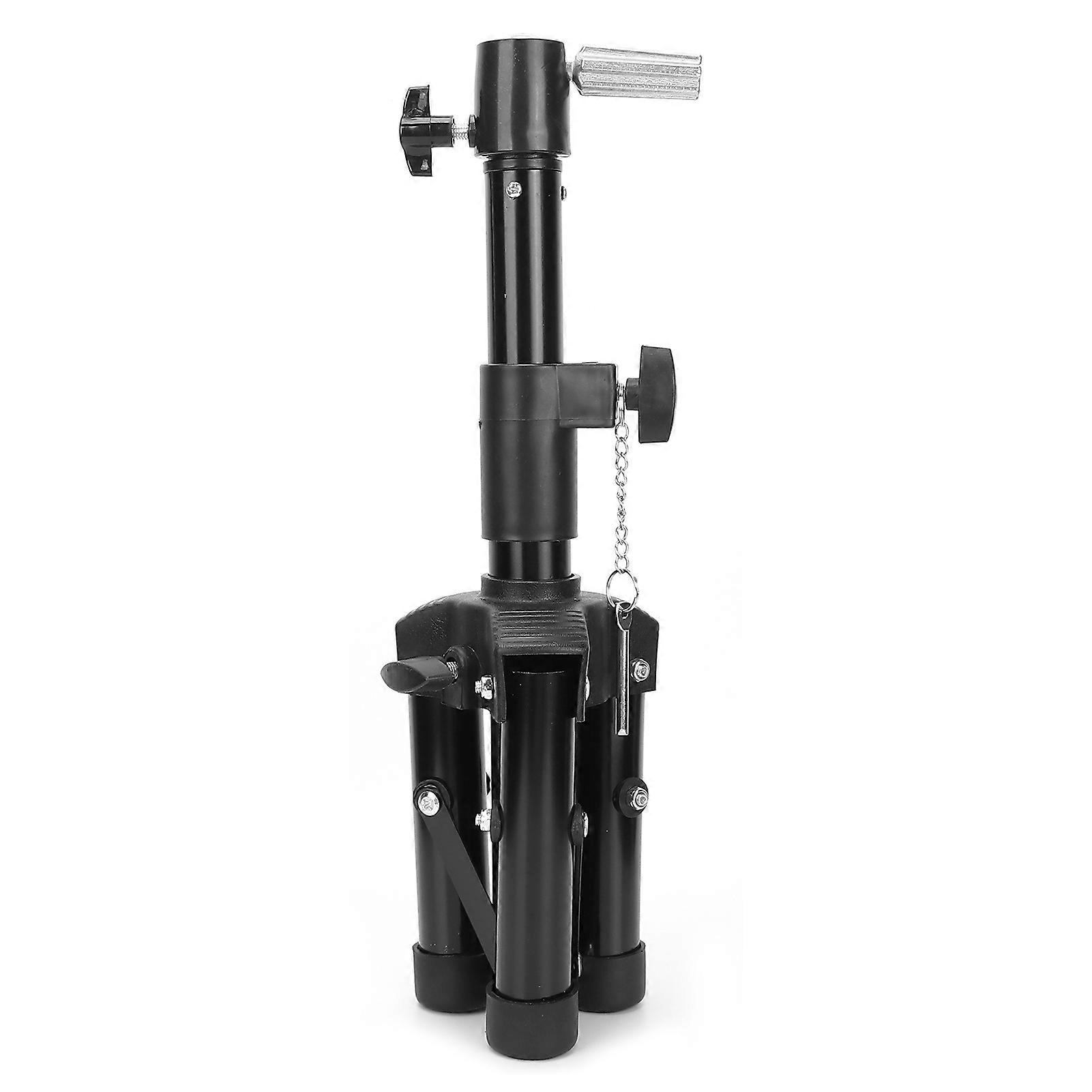 Foldable Wig Stand Tripod Alloy Mannequin Head Holder Adjustable Mannequin Head Stand