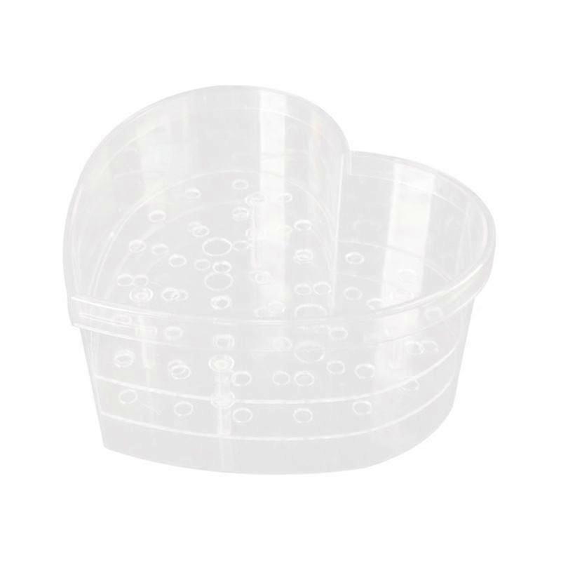 Clear Heart Shaped Plastic Container Transparent Valentine Present Flower Box for Valentine Packaging