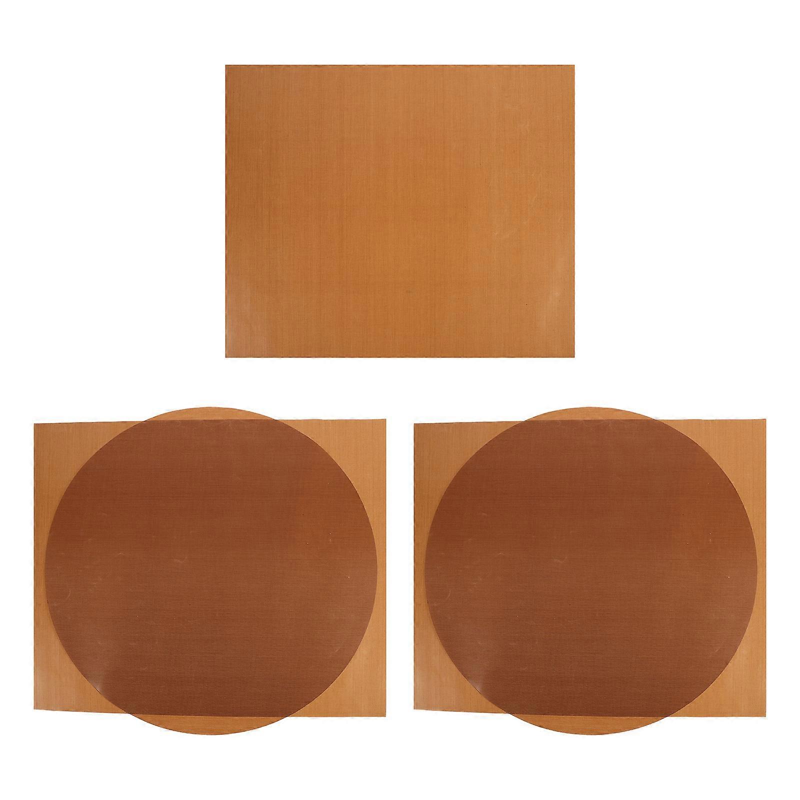 BBQ Baking Mats Reusable Portable Non-Stick Baking Mat Pad Outdoor Picnic Tool Glass Fiber Cloth 36X43CM 5Pack