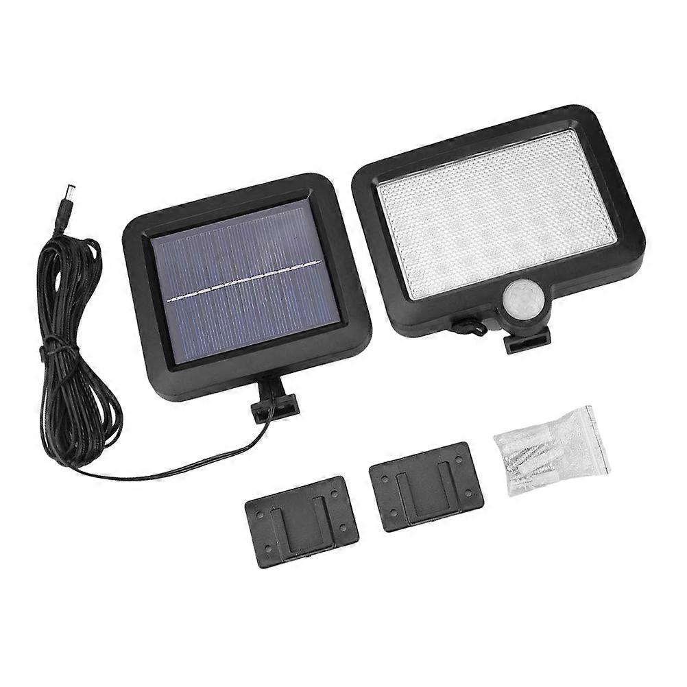 Outdoor Wall Light Solar Powered LED Lamp for Garden Use Absorbs Solar Energy during Day Assorted Color