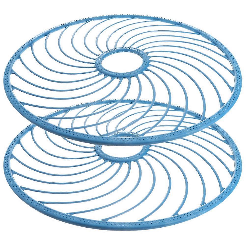 Cast Tings Easy Throw Cast Net Disk 60Cm Blue Fishing Gear For Saltwater Fishing 2Pcs