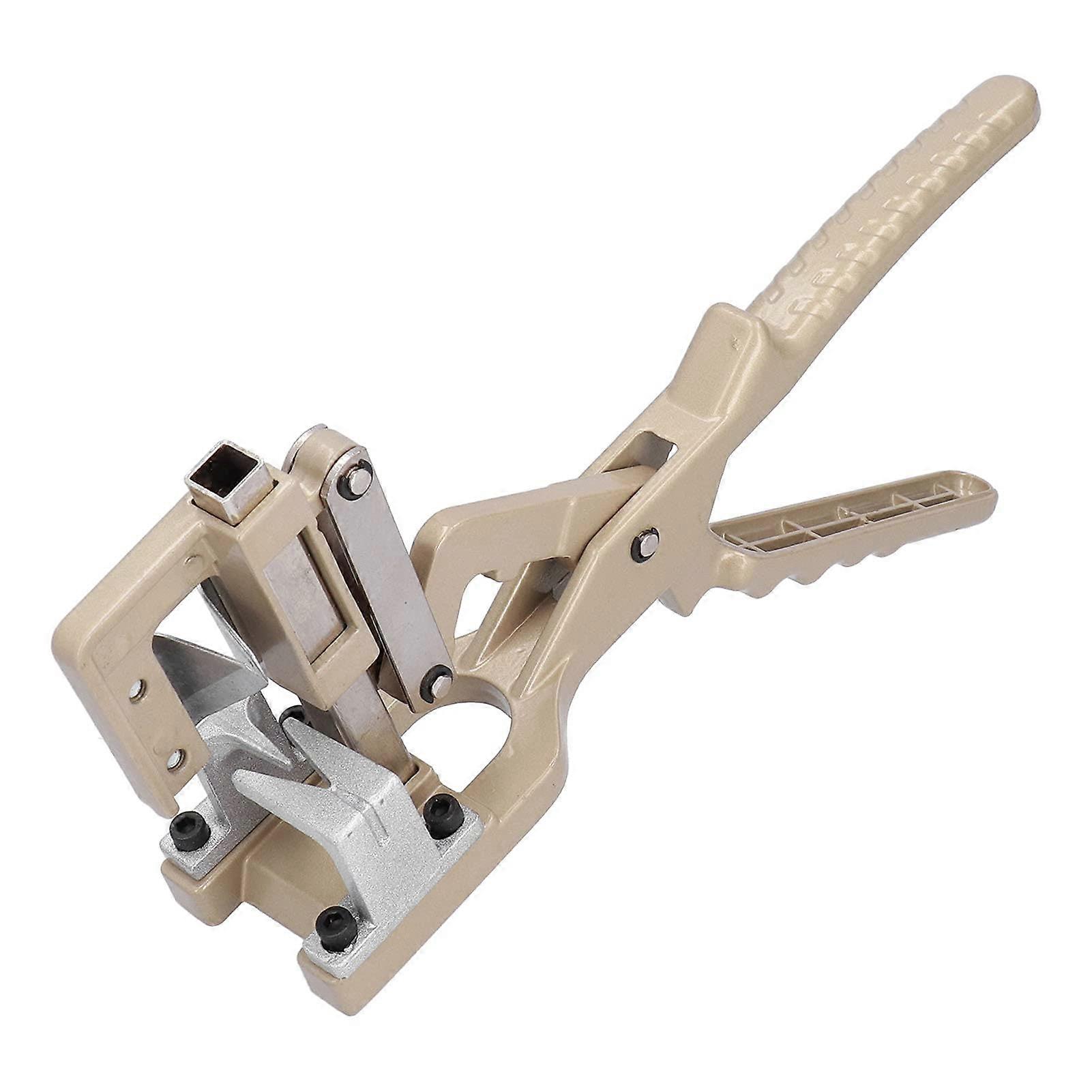 Professional Grafting Shears V-Cut Interface, 0.5 Inch Diameter, Aluminum Alloy, Multi-Function Grafting Tool with Non-Slip Grips