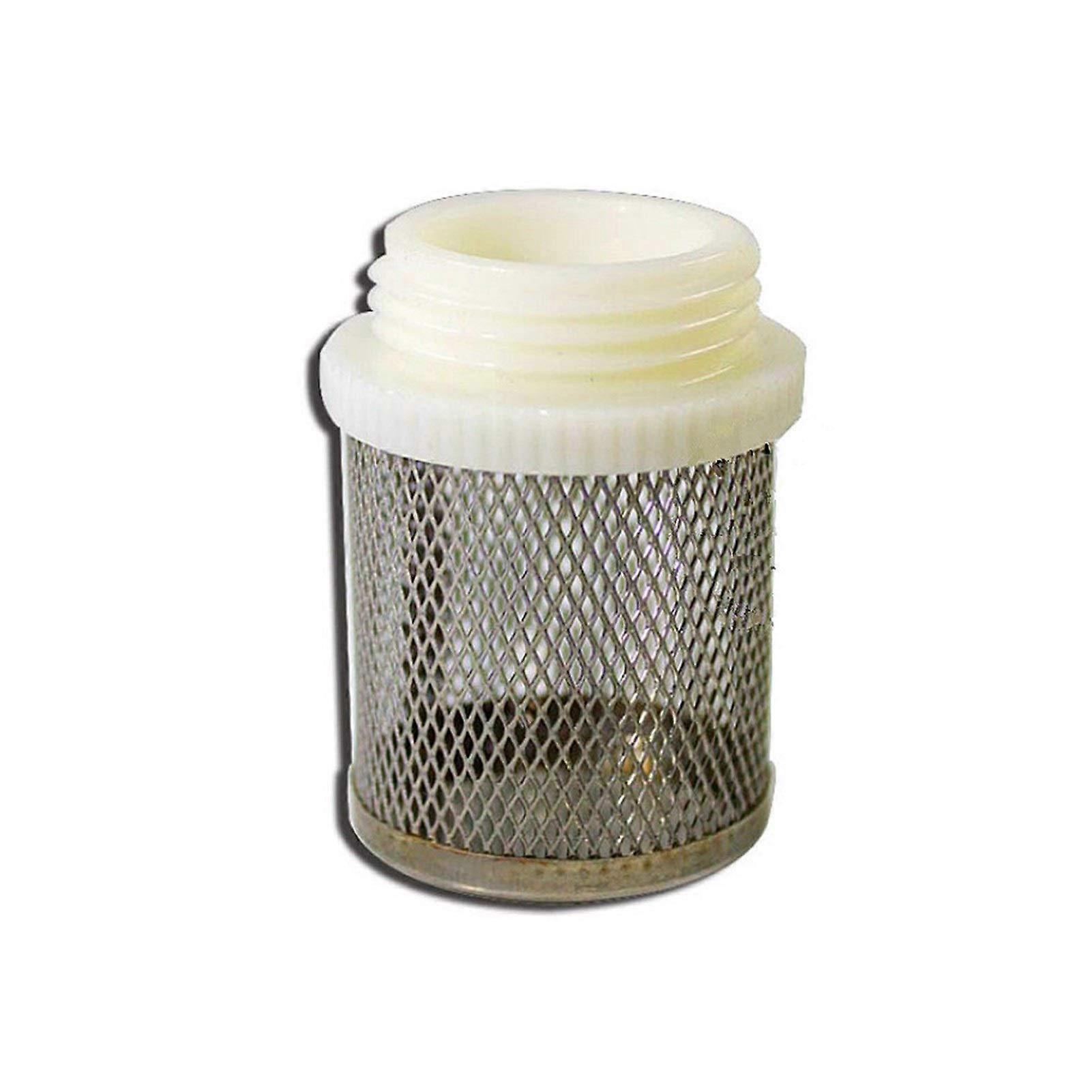 Stainless Steel Check Valve Filter Round Foot Inline Water Sieve DN15 DN20 1In 1.2In 1.5In 2In External Thread DN40
