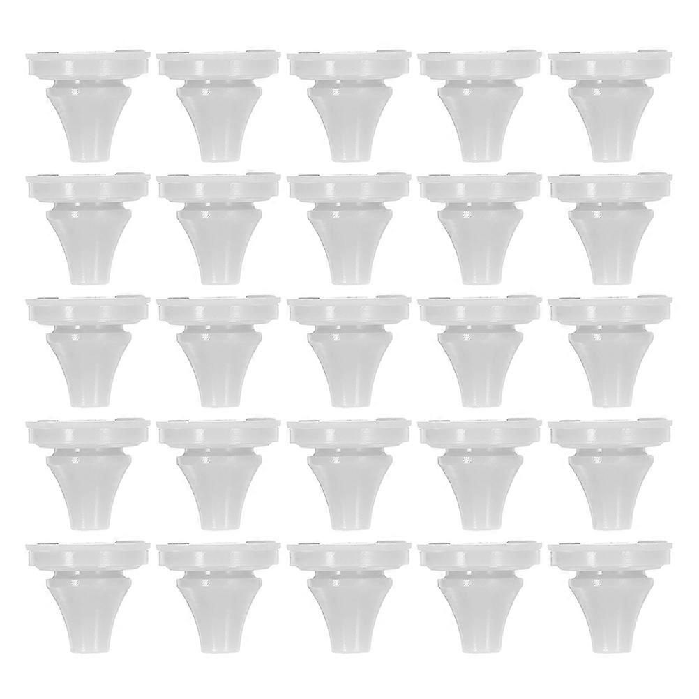 Shower Head Silicone Nozzles Anti-Clogging Enhanced Water Flow For Bathroom Showers 0.80X0.80X0.76CM Leak Prevention 150Pcs