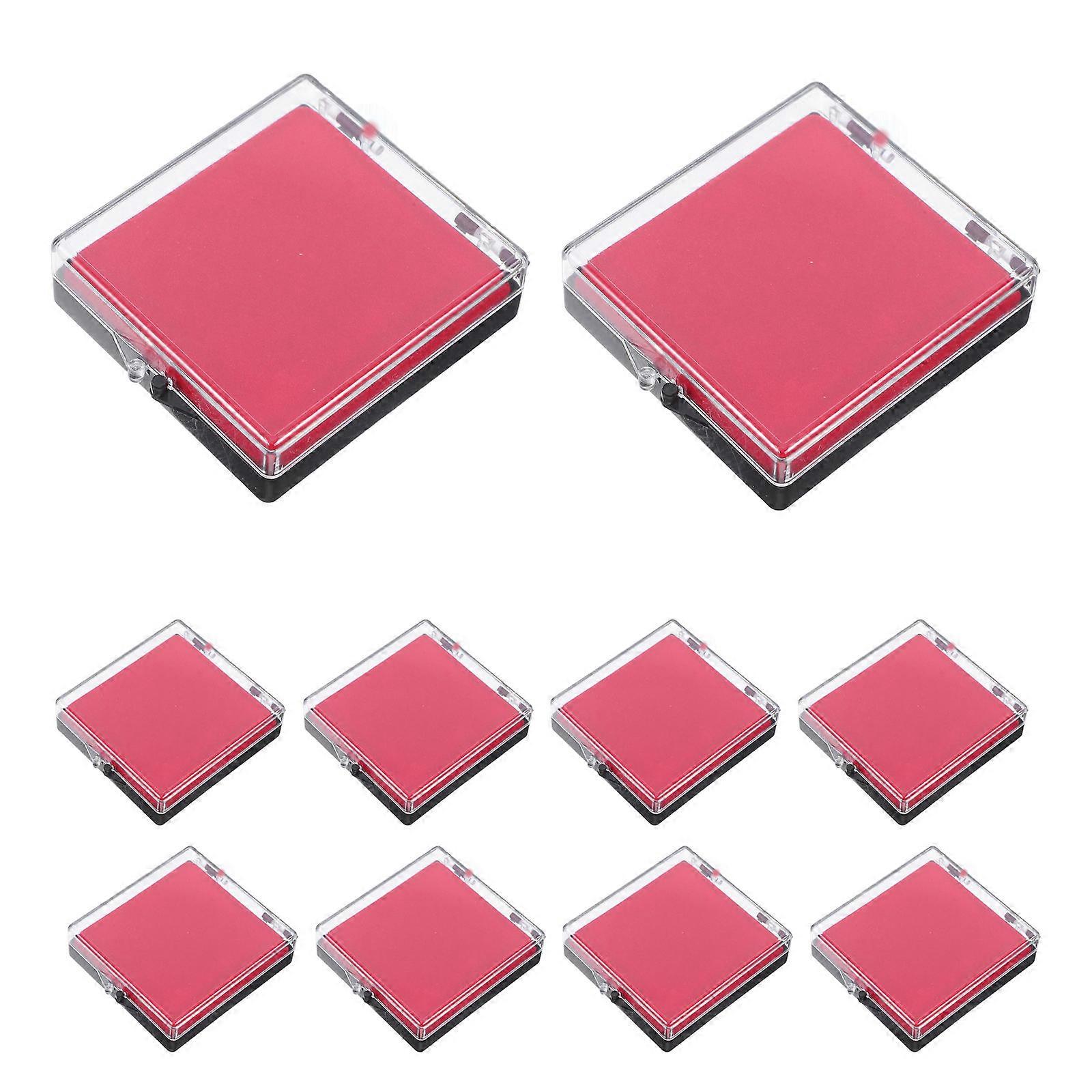 10pcs Medal Badge Display Box Jewelry Holder for Brooch Pins & Necklaces Elegant Flip Design with Scratch Prevention for Cabinets & Shelves