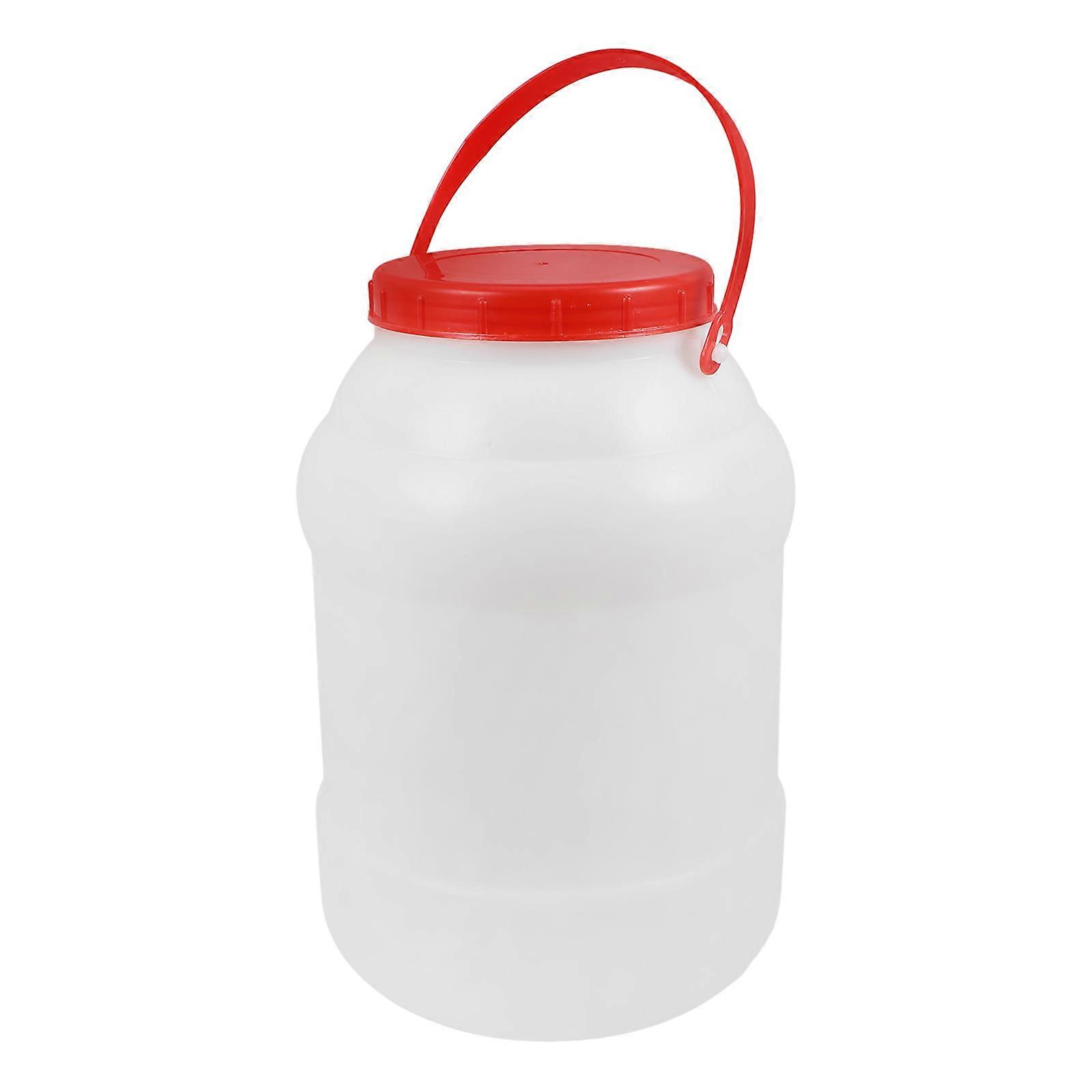 Outdoor Water Storage Container Gallon Water Carrier 12L Camping Use Pressure Resistant White 1Pack