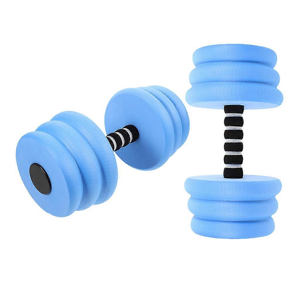 EVA Foam Aquatic Dumbbells 2pcs – Lightweight Durable Floating Weights for Water Exercise Swimming Fitness and Aquatic Workouts