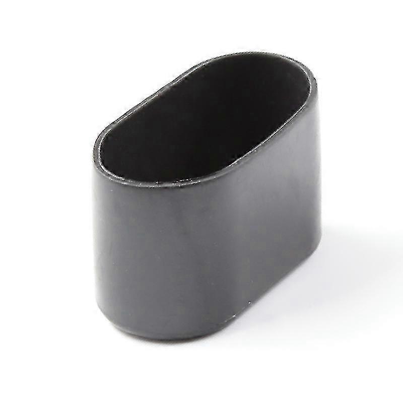 16 bucăți Scaun Leg Cap Protector Podea 40 x 20mm Negru
