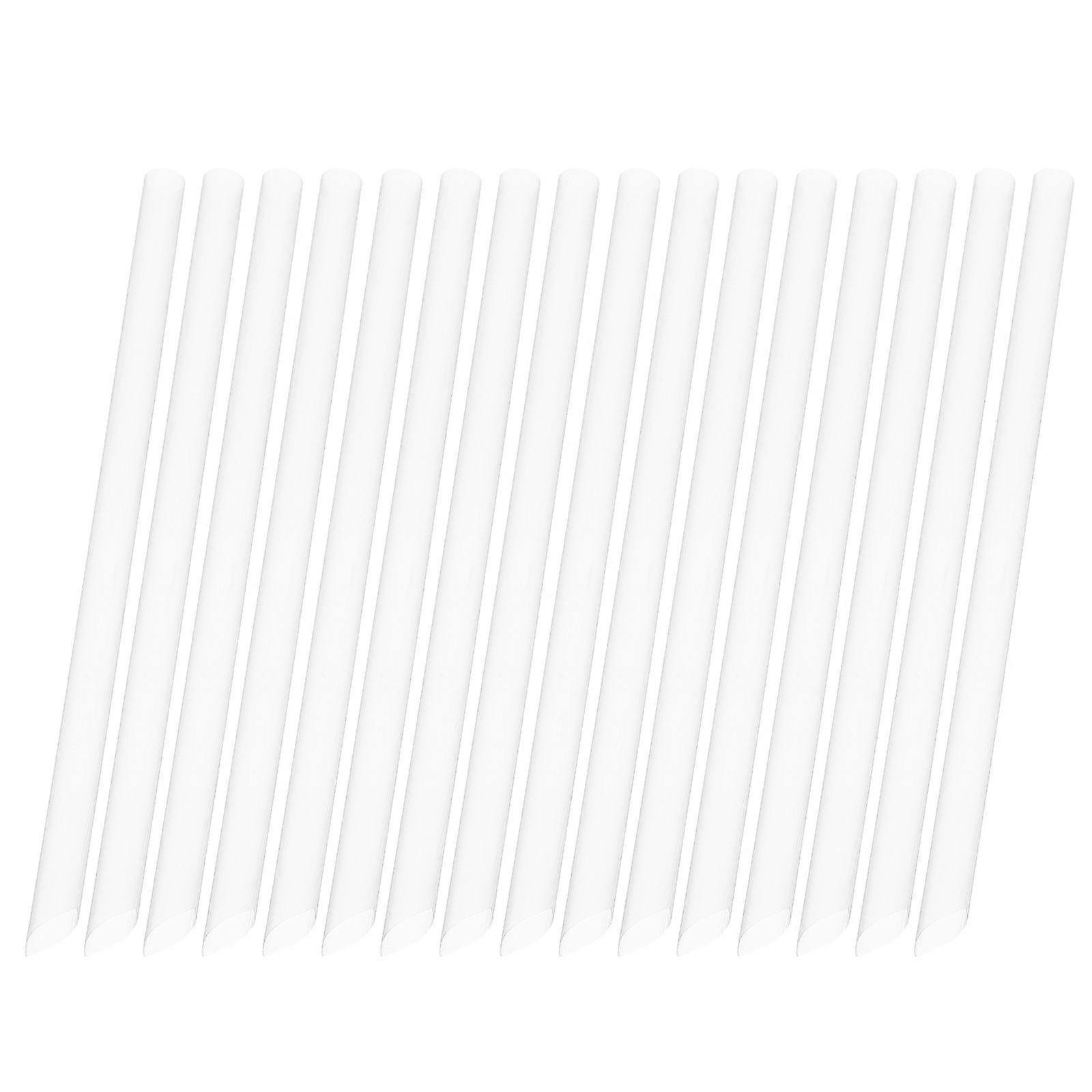 Individually Wrapped for Thick Beverages with Proper Diameter and Length Transparent 100 Pcs