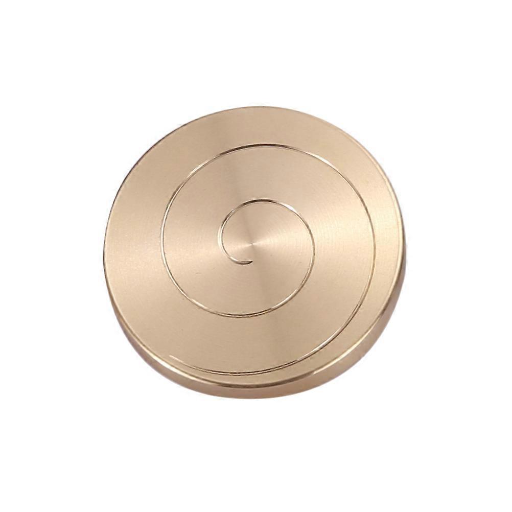 Spinning Desk Toy Metal Flowing Spiral Coin Decompression Desktop Coin