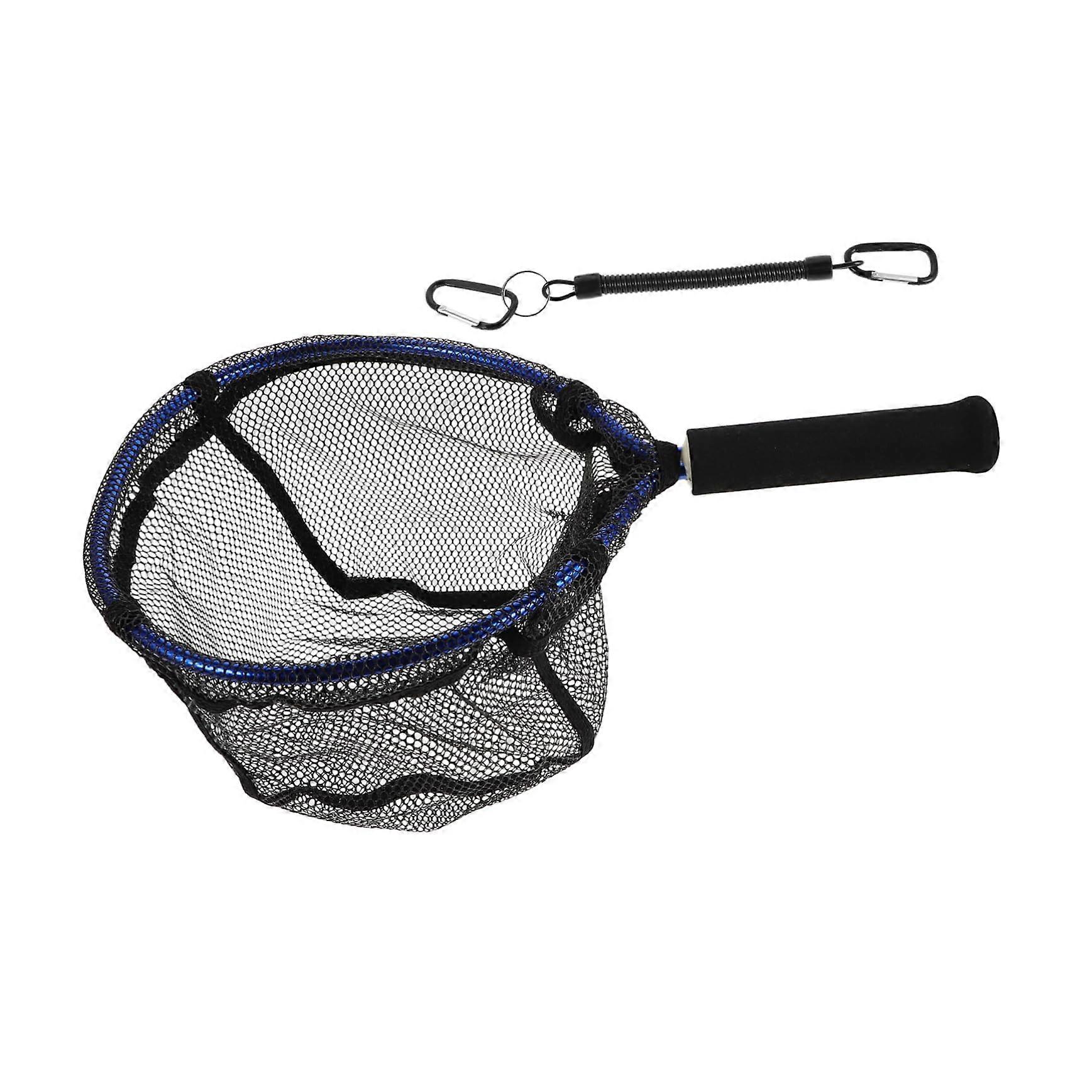 Aquarium Fish Net, Portable Shrimp Net, Long-Sized Plastic Pond Net for Fish, Aquatic Plants and Aquariums
