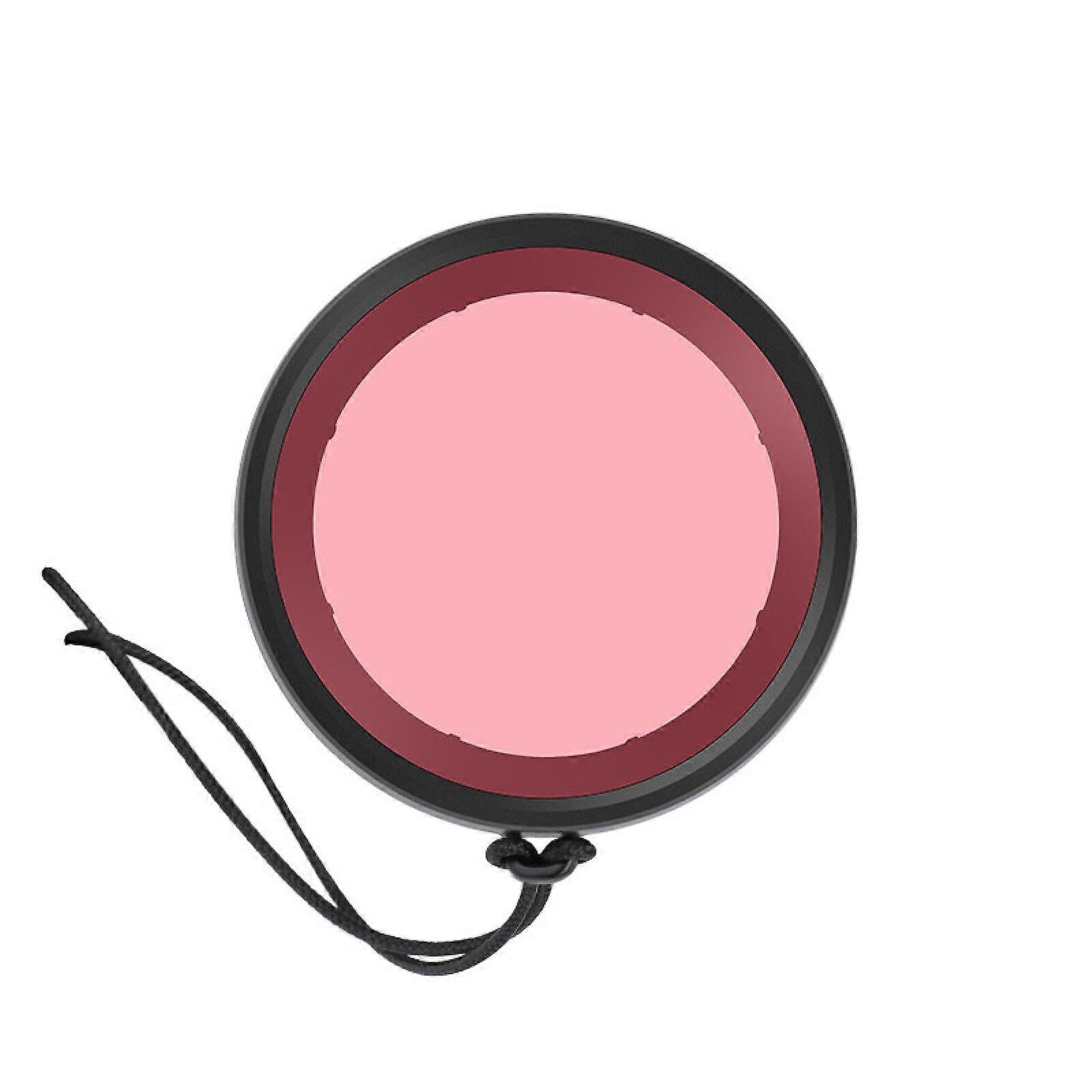 Waterproof Housing Case for DJI Action 5 Pro/4/3 with Red Pink Purple Filter 45m Diving Depth Compatibility