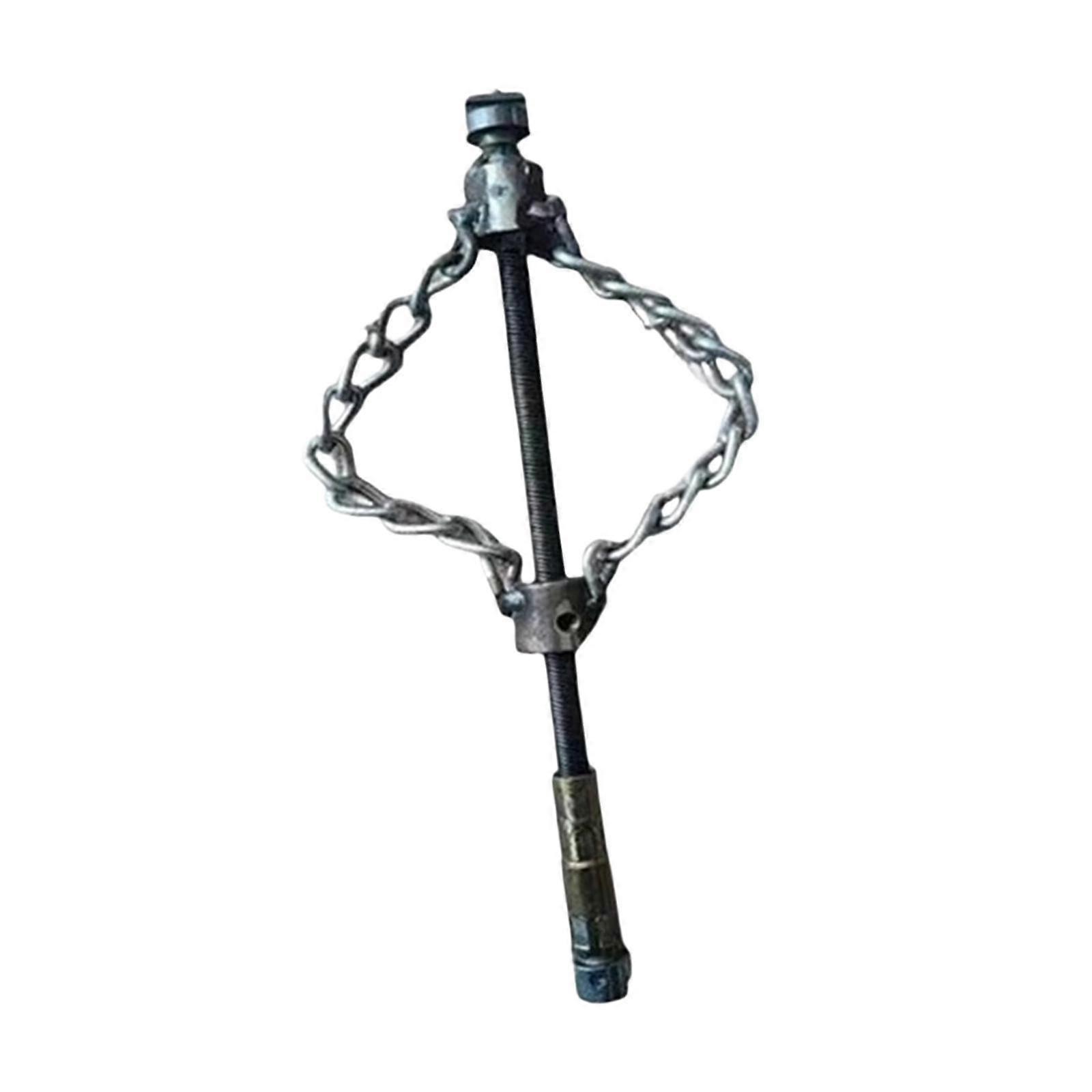 Clog Remover Sewer Unclogger Double Chain Home Drain Pipe Descaling Chain