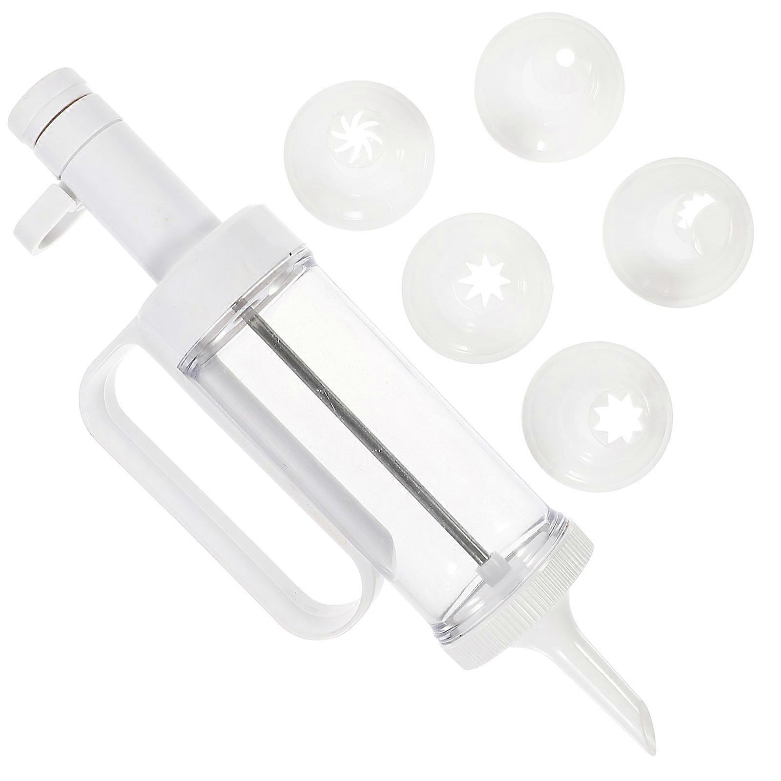 Baking Mold Cookie Press Set Suitable For Amateur Bakers With White Color 1 Set