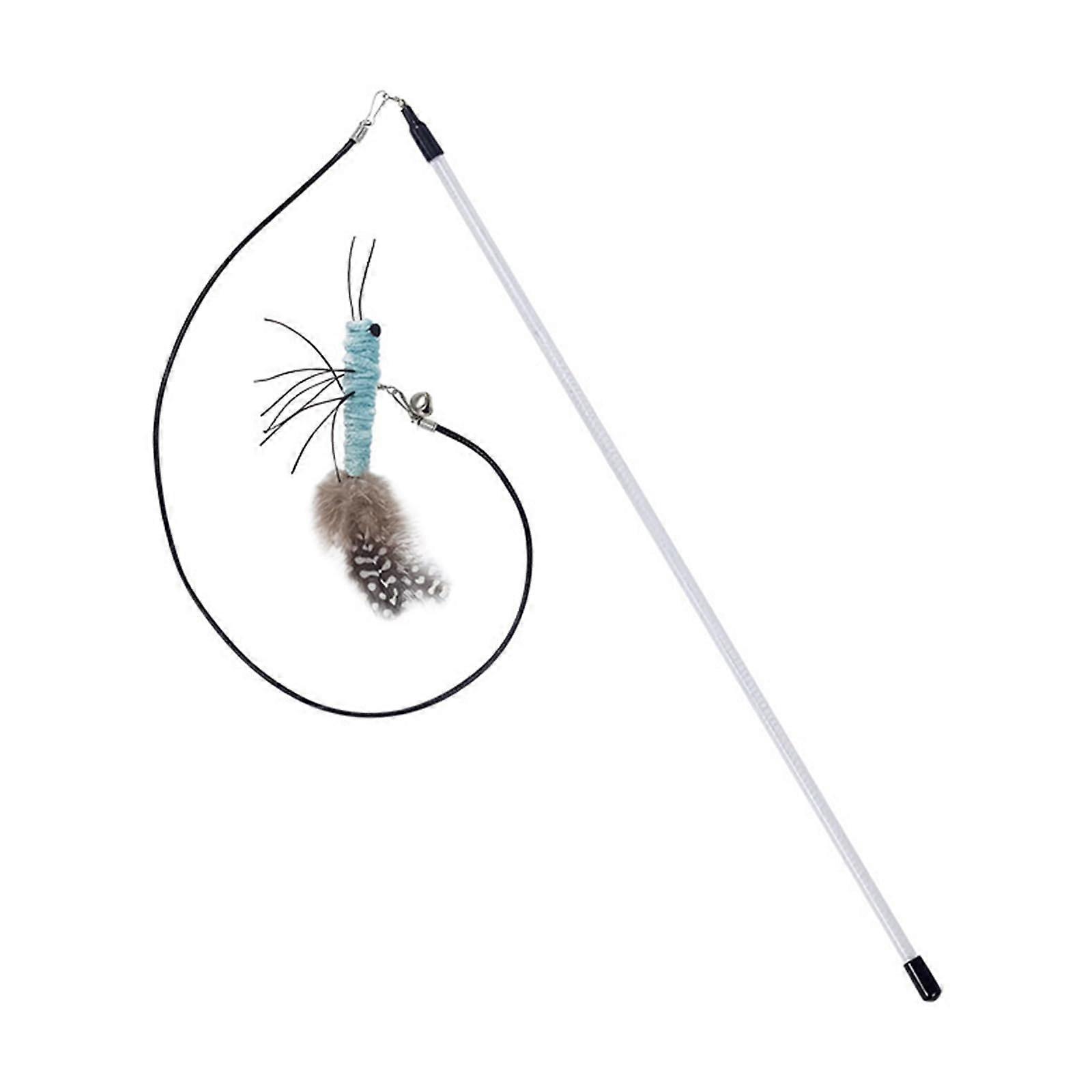 Interactive Cat Toy Rod-Style, Realistic Flying Toy for Outdoor Play, Indoor Movement, Pet Exercise, CC Brand