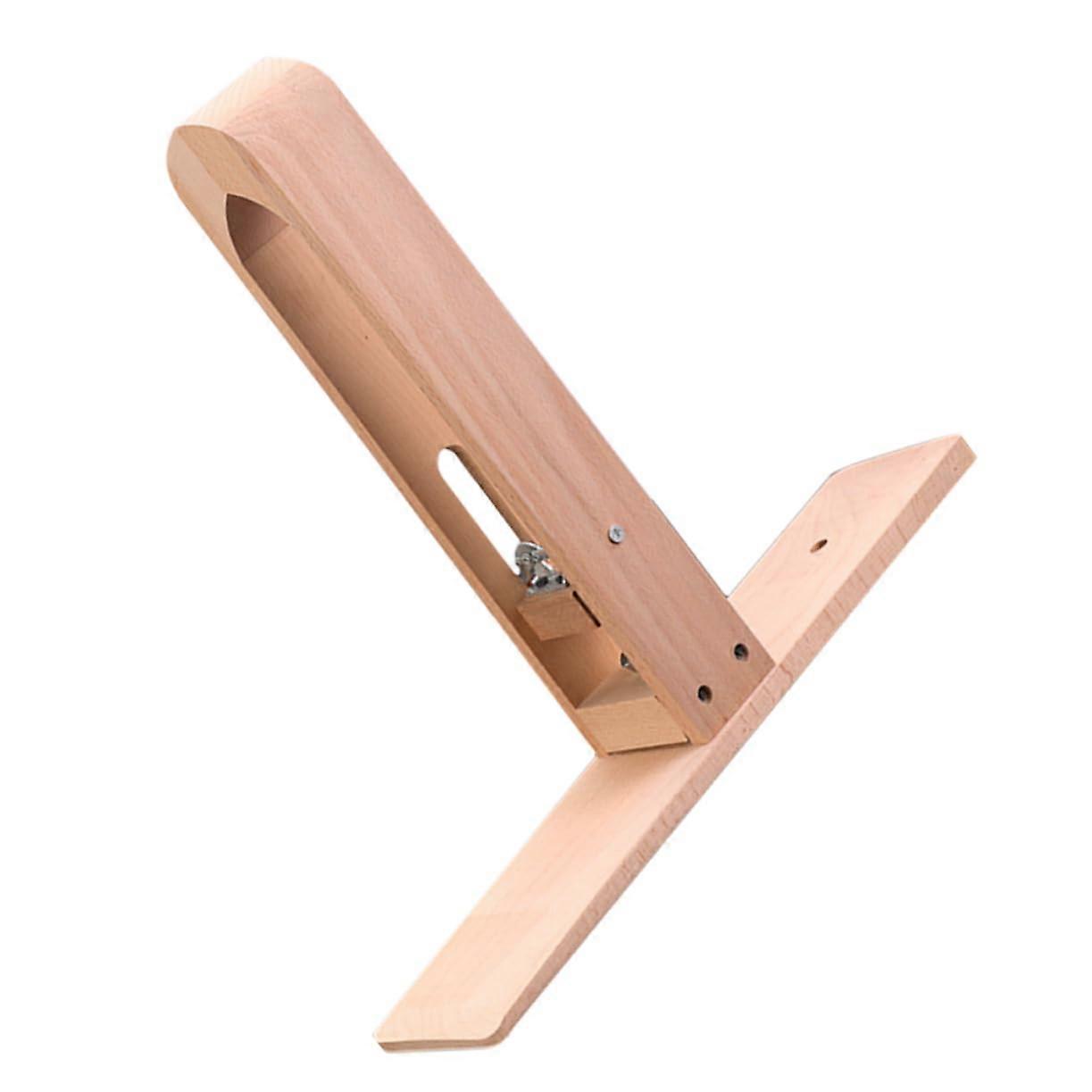 Unelte de artizanat din piele DIY Kit de cusut din piele Set de geantă din piele cu unelte de cusut Clemă de cal de masă din lemn pentru piele