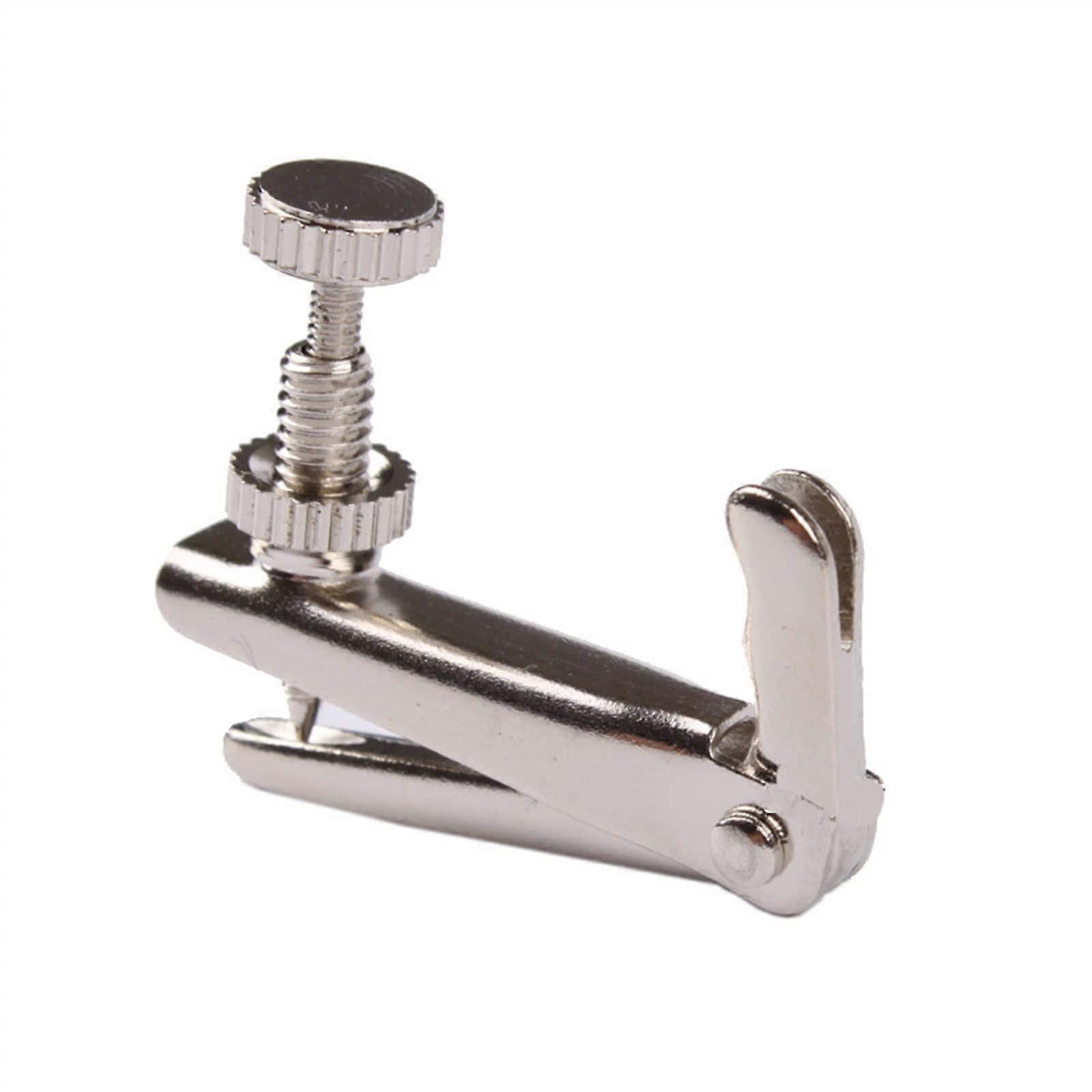 Violin Spinner 3/4/4/1/2 Metal Spinner Violin String Hook Silver Tone Tuner Accessories Violine Fittings (Color: Big)