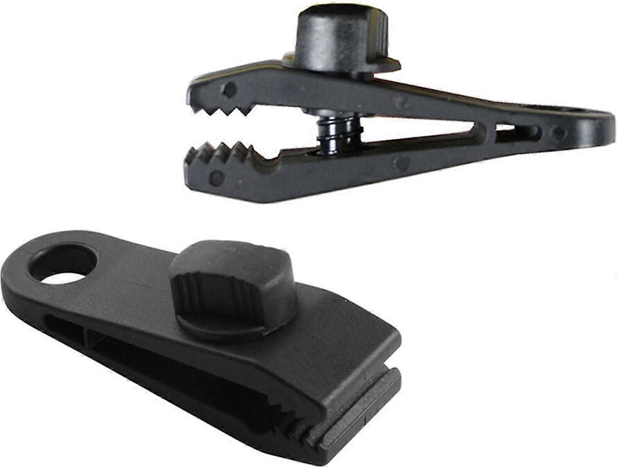 Tent Time Clips with Screw - Professional Sailing Clip Set of 4 - Durable Tent Accessories for Camping and Van Holidays