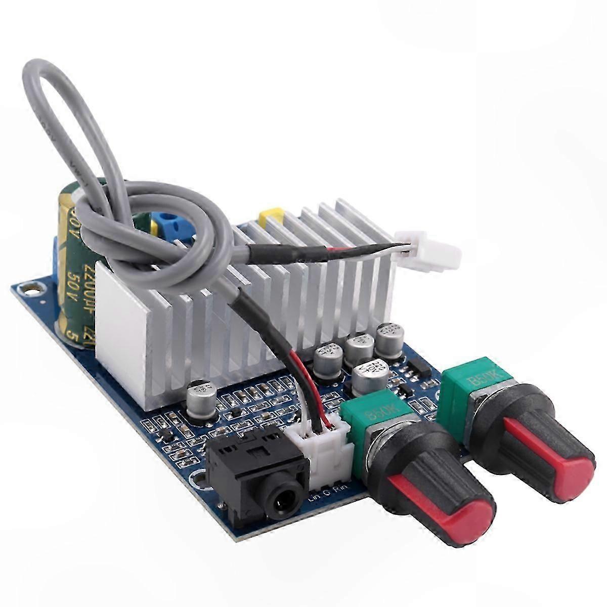 100W Subwoofer Amplifier Board with Bass Output DC12-24V Digital Power for Audio Video Applications