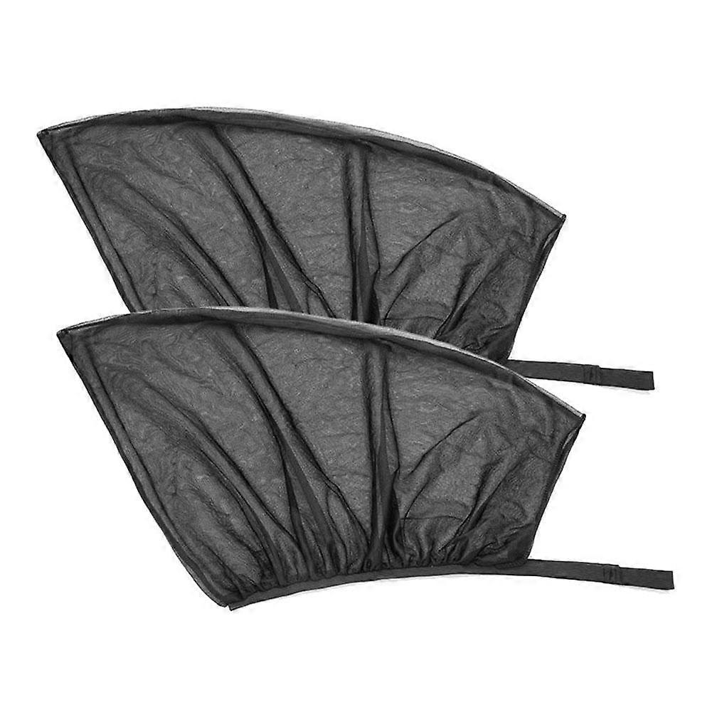Universal Car Mesh Window Shades Block Sun Glare Reduce Heat For Baby And Passenger Privacy Protection Breathable Easy Install Foldable