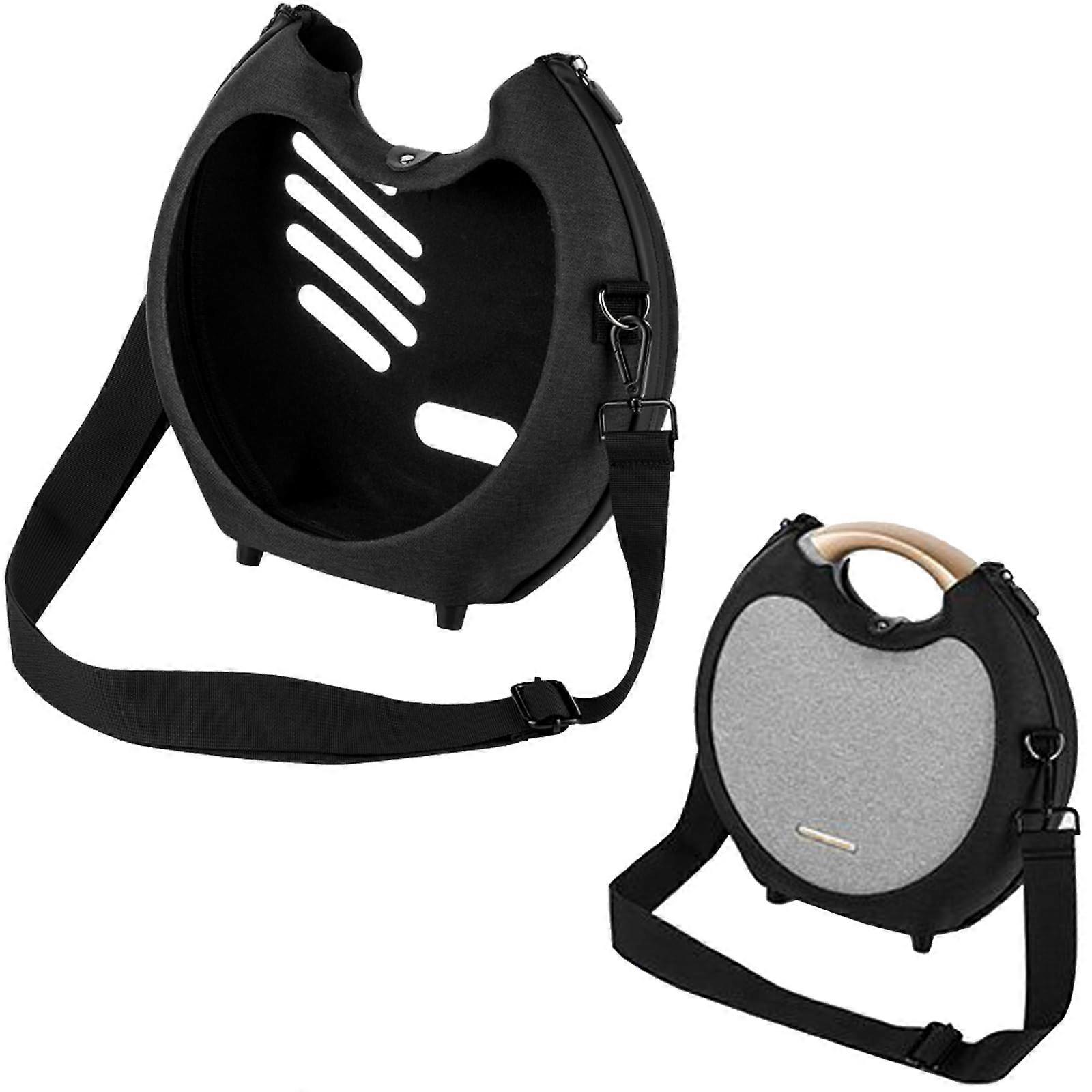 Harman Kardon OS6 Speaker Hard Travel Case Replacement, Hard Carrying Case with Shoulder Strap (Black), Black