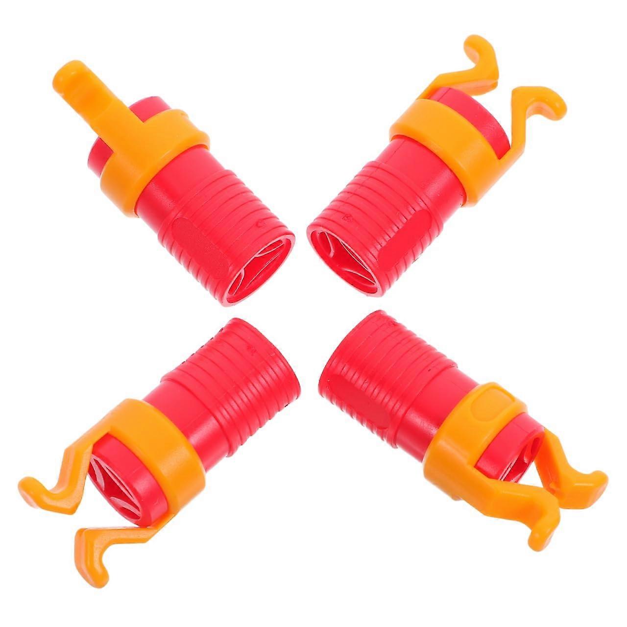 4Pcs Universal Screw Fixing Set Clamper Screw Holder for Screwdriver Bits Multifunction Hand Power Tools Accessories Red