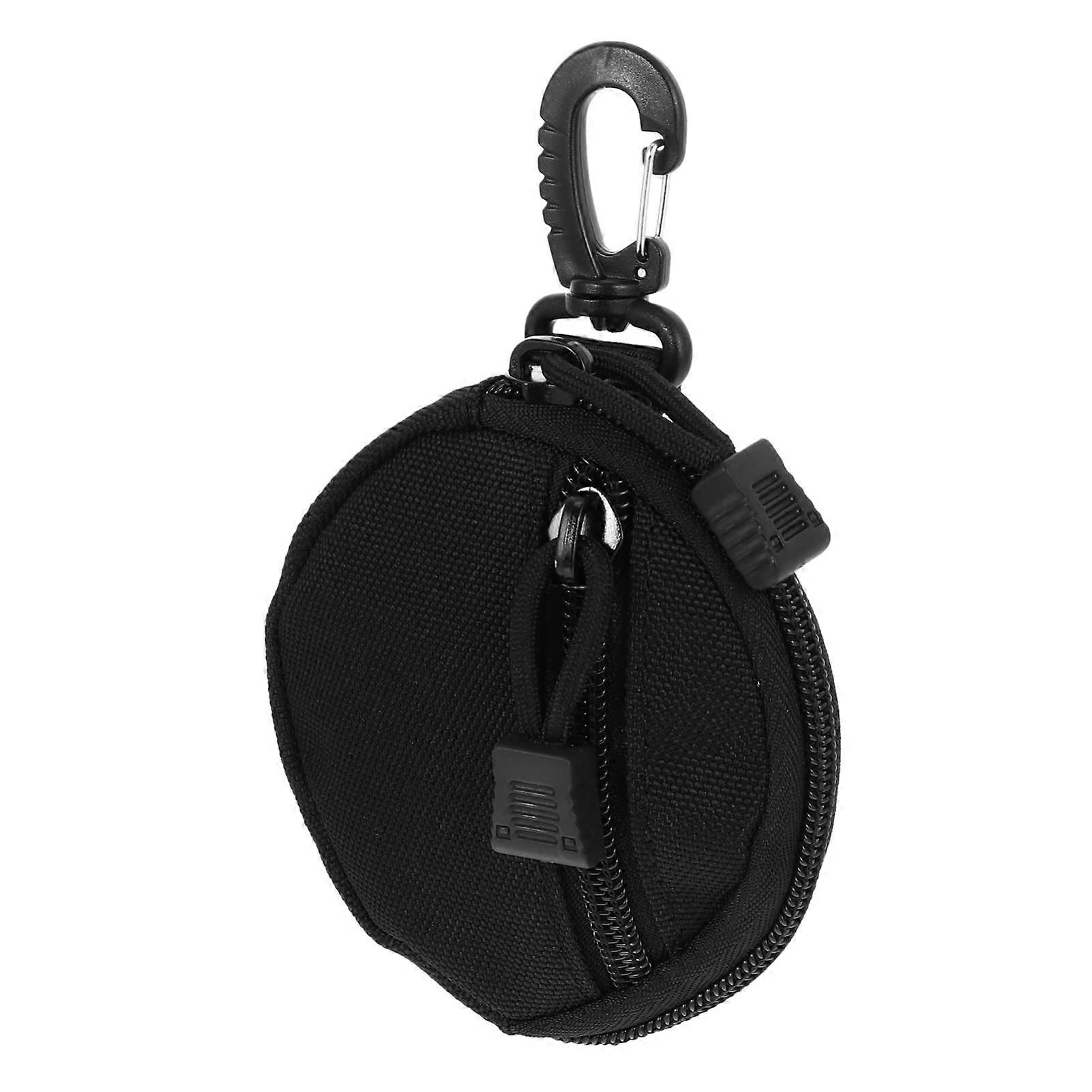 1Pc Coin Purse Key Pouch for Outdoor Camping Hiking Portable Bag for Men Durable Design for Keys Coins and Gadgets for Travel and Adventure Ref: 6158