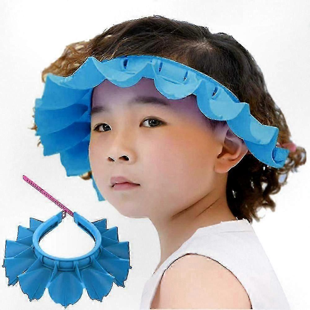 Adjustable Silicone Shower Cap for Babies, Perfect Bathing Hat for Children