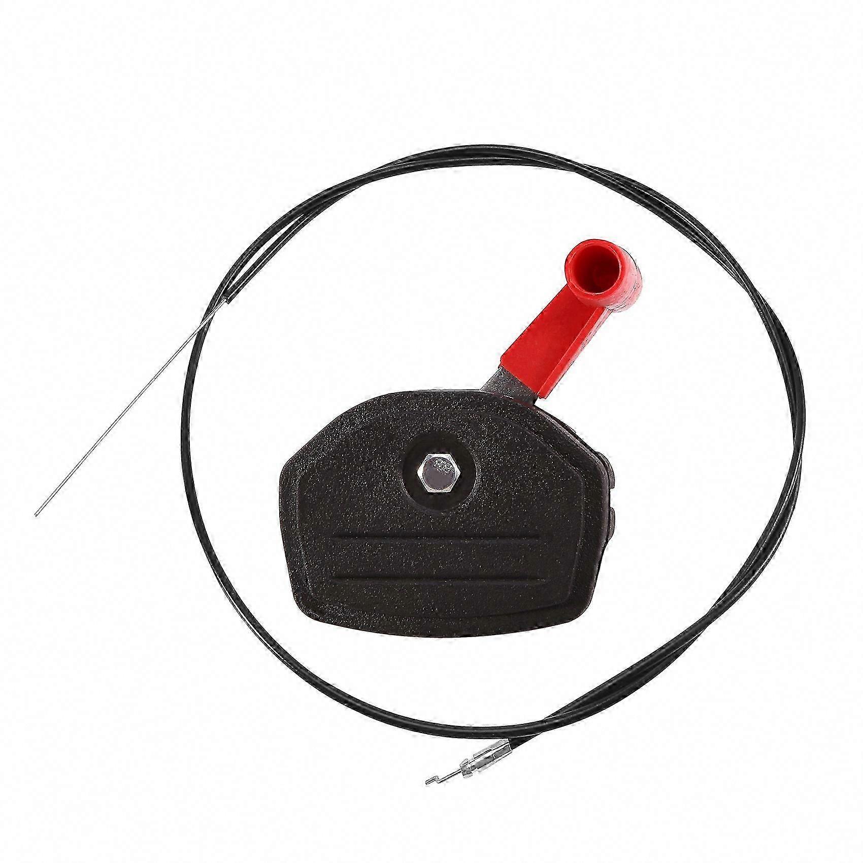 Universal Lawn Mower Switch Lever & 56" Throttle Cable Kit - Replacement Parts