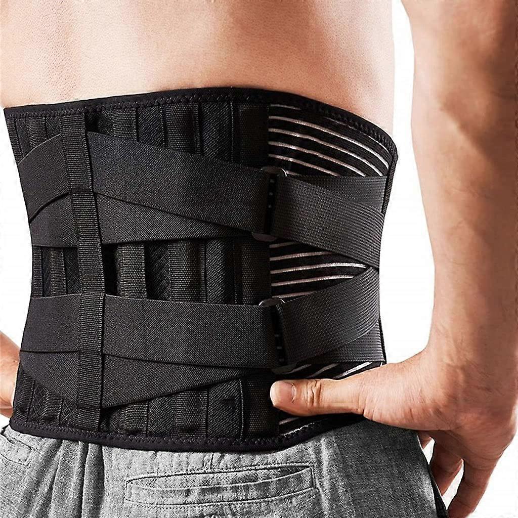 Back Braces For Lower Back Pain Relief | Breathable Lumbar Support Belt For Men/Women | Adjustable Corrector Belt