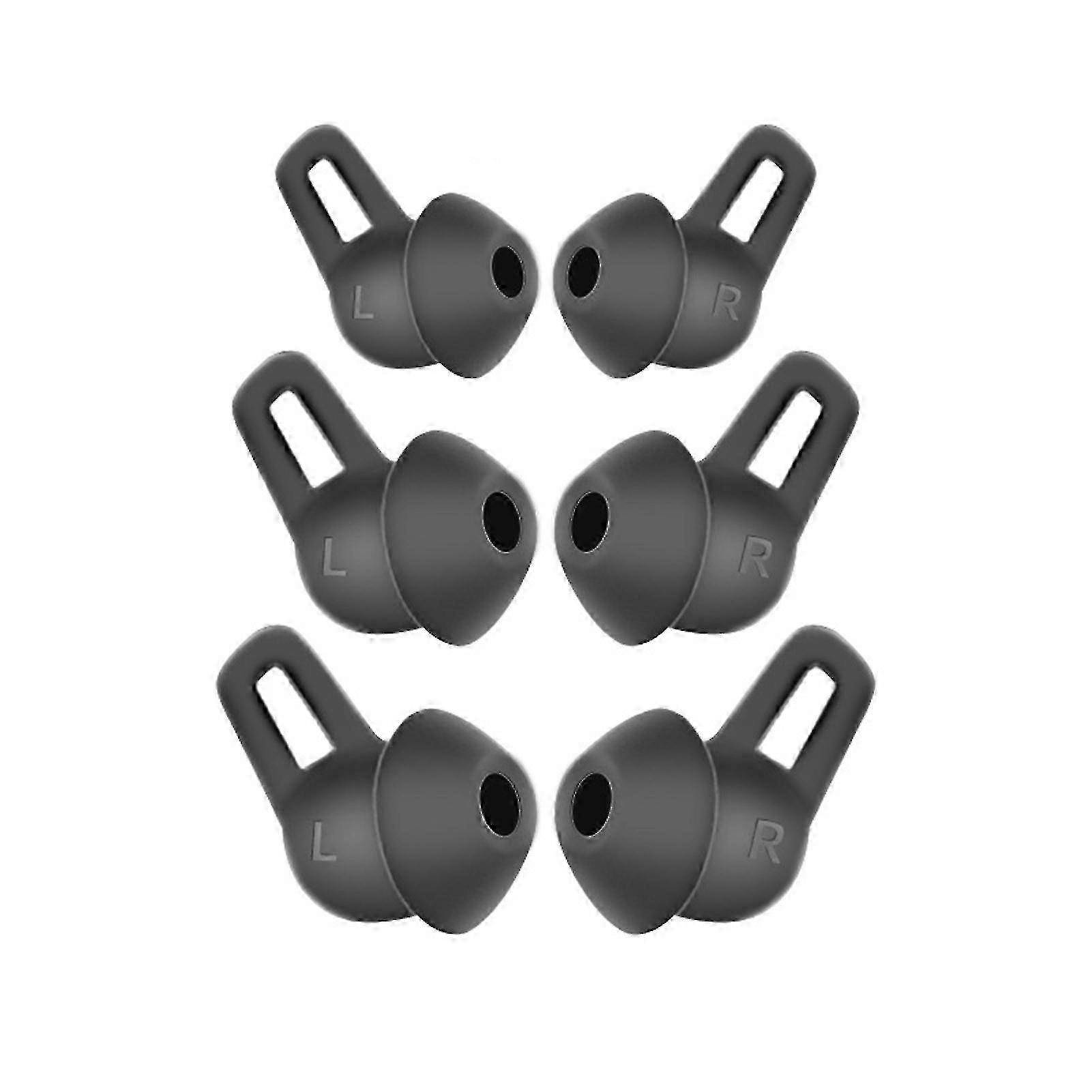 3 Pair Earbud Tips Shock-proof Dust-proof Soft Mini Silicone Bluetooth-compatible Earbud Tips Compatible Huawei-freelace Pro Da