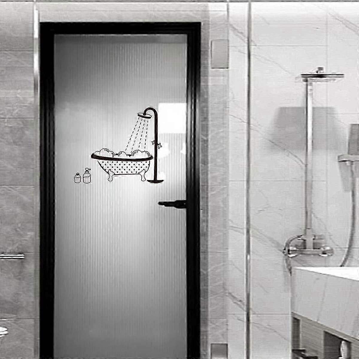 Removable Baby Bathing Decal Bathroom Wall Art Sticker Durable and Practical