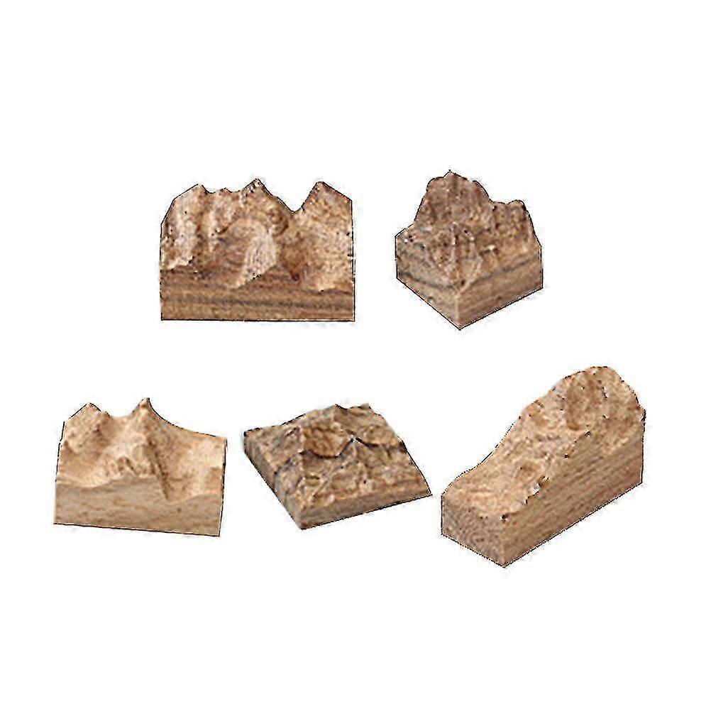 5pcs Crystal Epoxy Mountain Peak Model DIY Crystal Epoxy Accessorie...