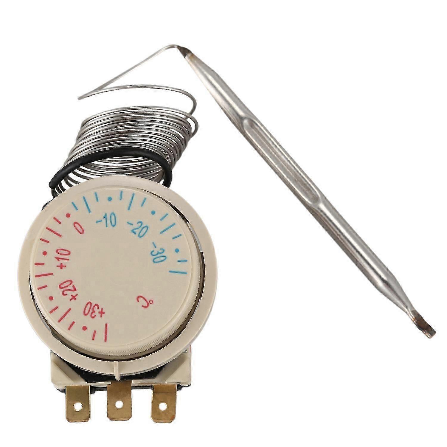 Freezer capillary thermostat AC 250V 16A temperature range -30 to +30