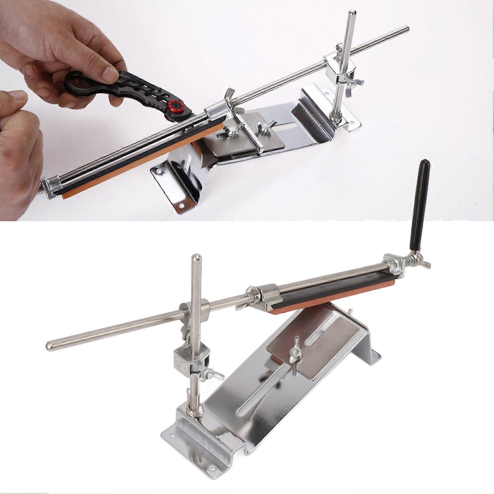 Professional Stainless Steel Knife Sharpener Kit with 4 Whetstones, 31.4 oz