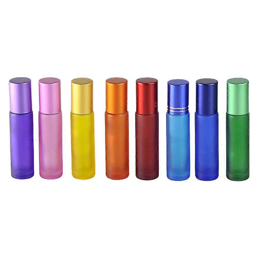 Portable Perfume Bottle 12Pcs Storage Container For Travel Use Round Shape Anti-Leak Design
