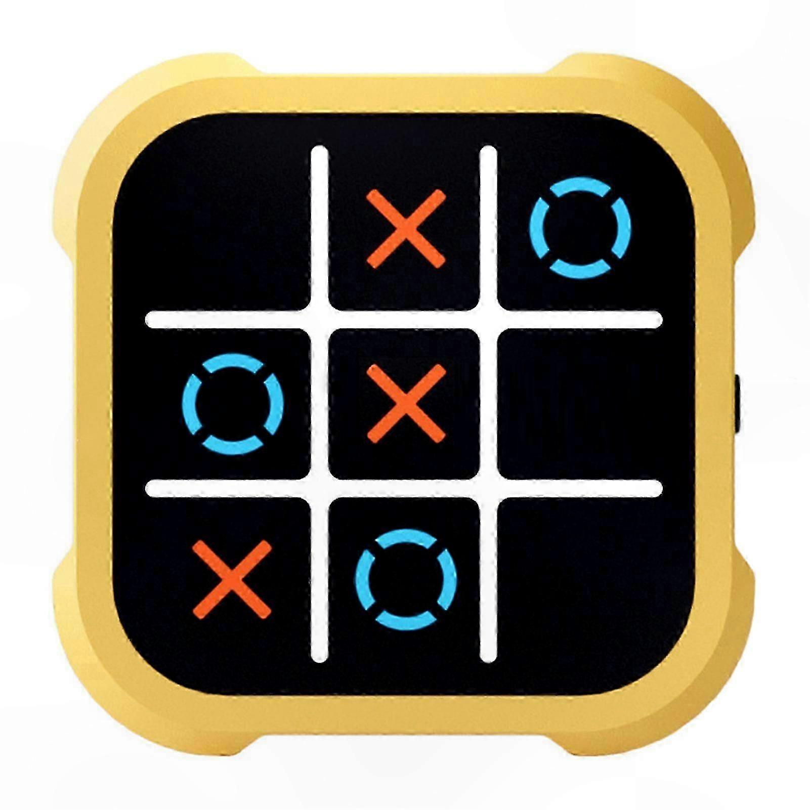 Portable Tic-Tac-Toe Board Game for Memory Training and Fun Educational Play