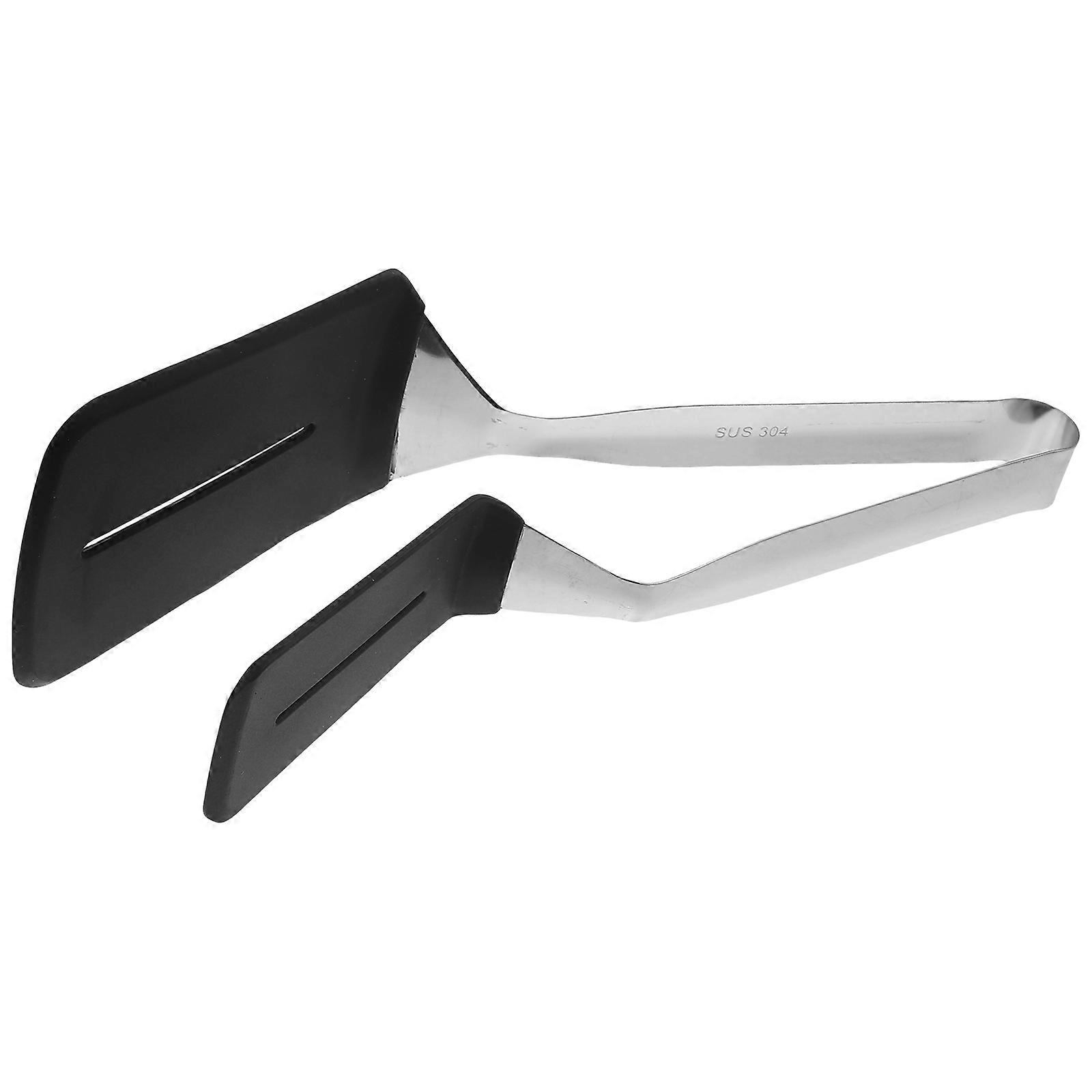 Steak Clamp Silicone Kitchen Cooking Tong for Fixing Multipurpose Barbecue Clamp