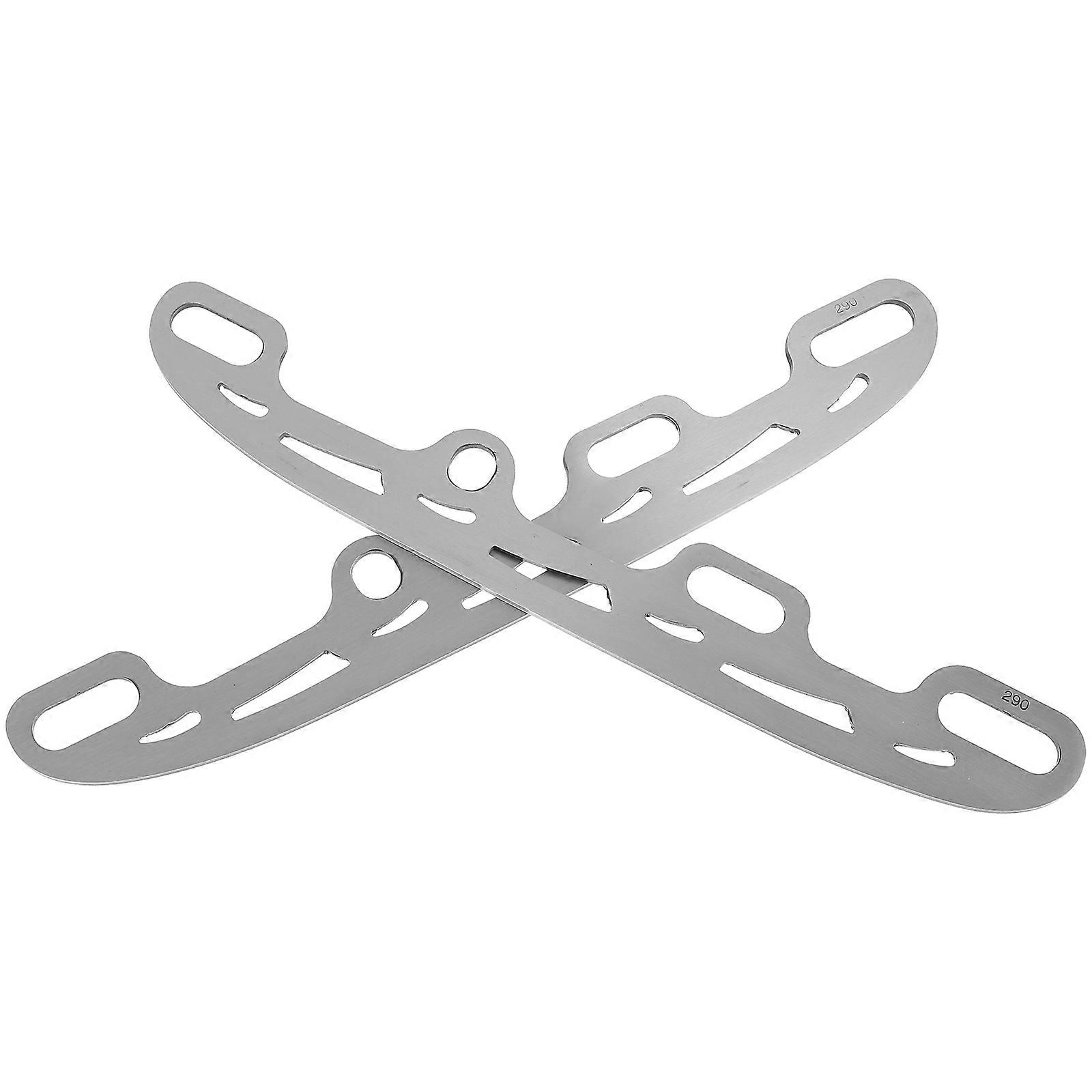 Durable Stainless Steel Roller Skating for Playing with Simple Installation Silver
